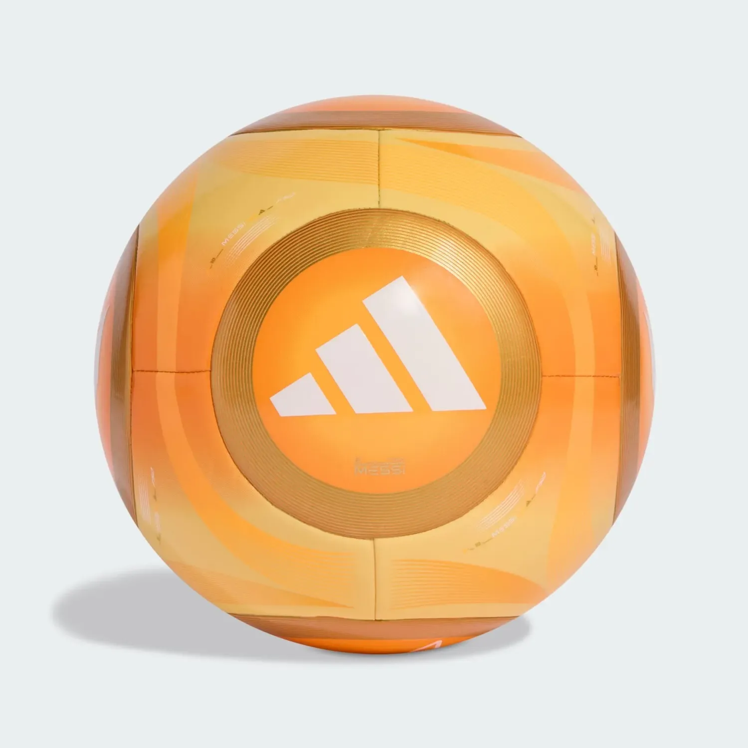 Pelota Adidas Futbol Unisex Messi Clb color naranja | Platanitos