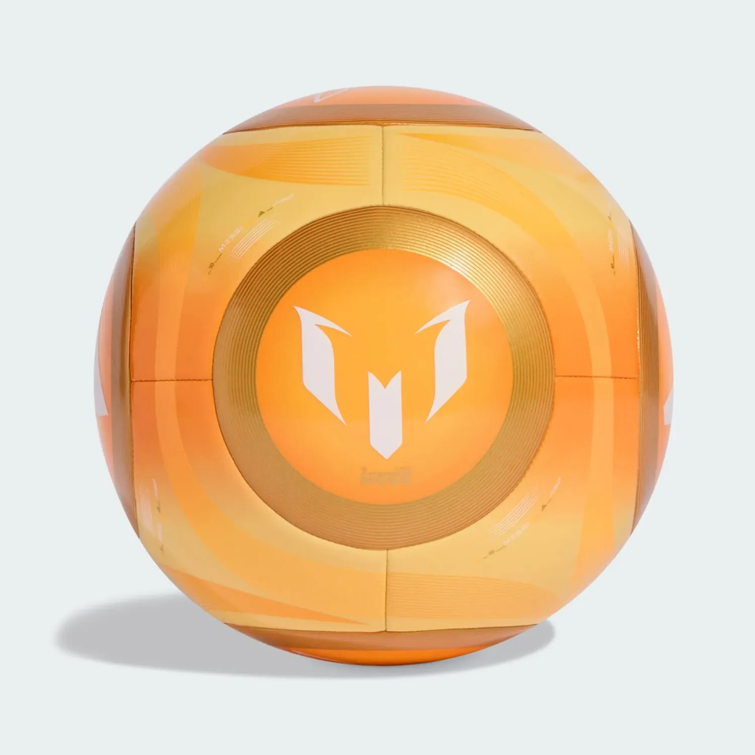 Pelota Adidas Futbol Unisex Messi Clb color naranja | Platanitos