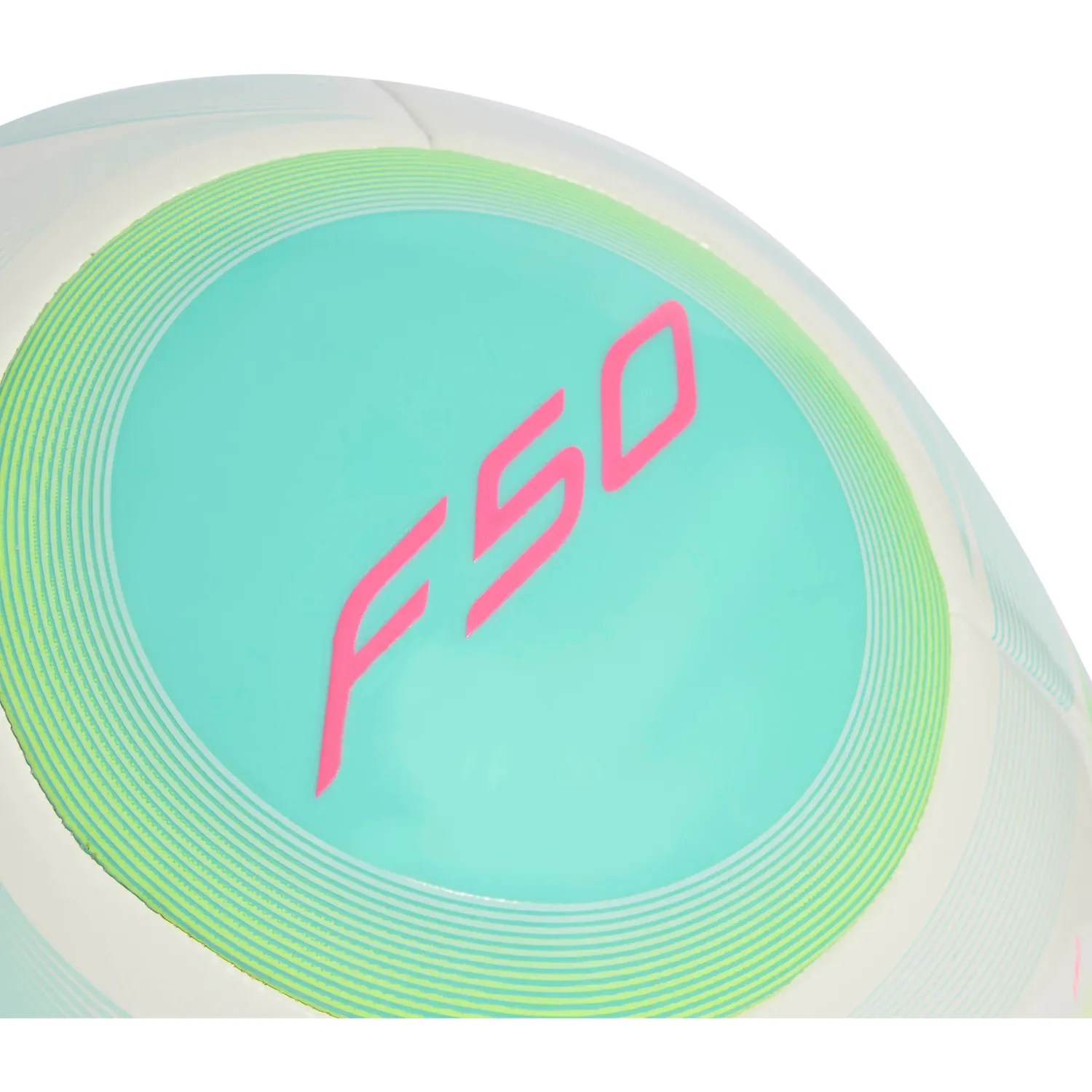 Pelota Adidas Futbol Unisex Messi Clb color turquesa / fucsia | Platanitos