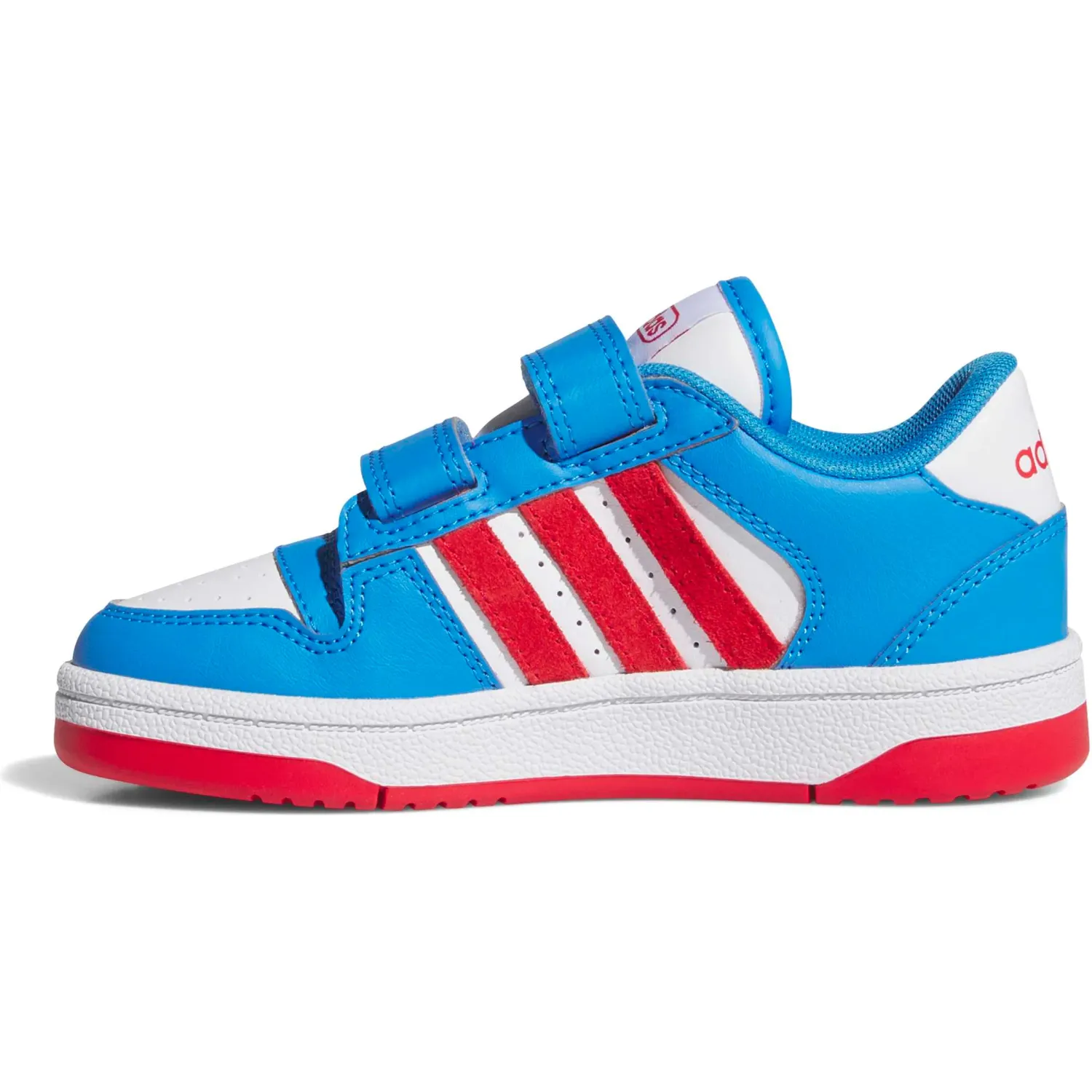 adidas Zapatillas Adidas Urbanas Niños Break Start El Cf C color celeste / rojo | Platanitos