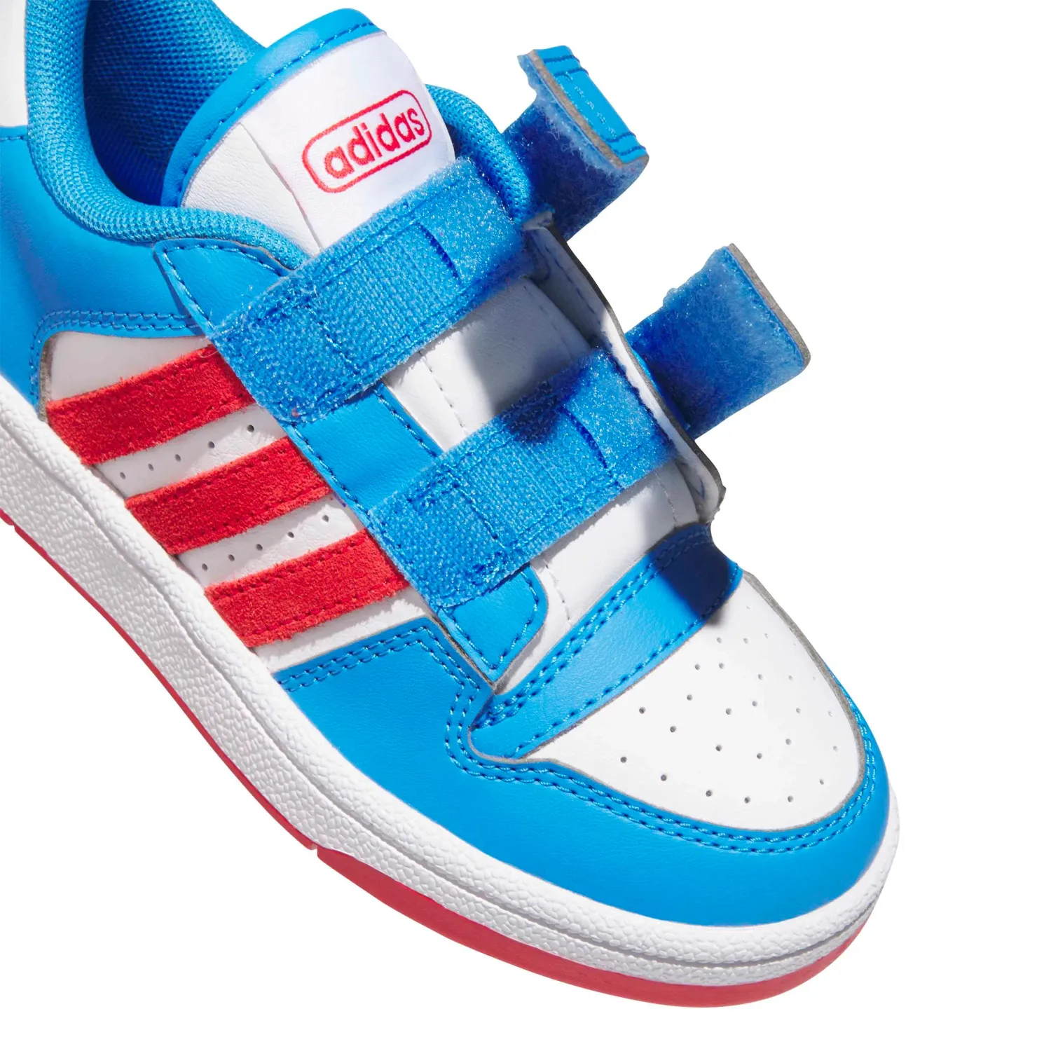 adidas Zapatillas Adidas Urbanas Niños Break Start El Cf C color celeste / rojo | Platanitos