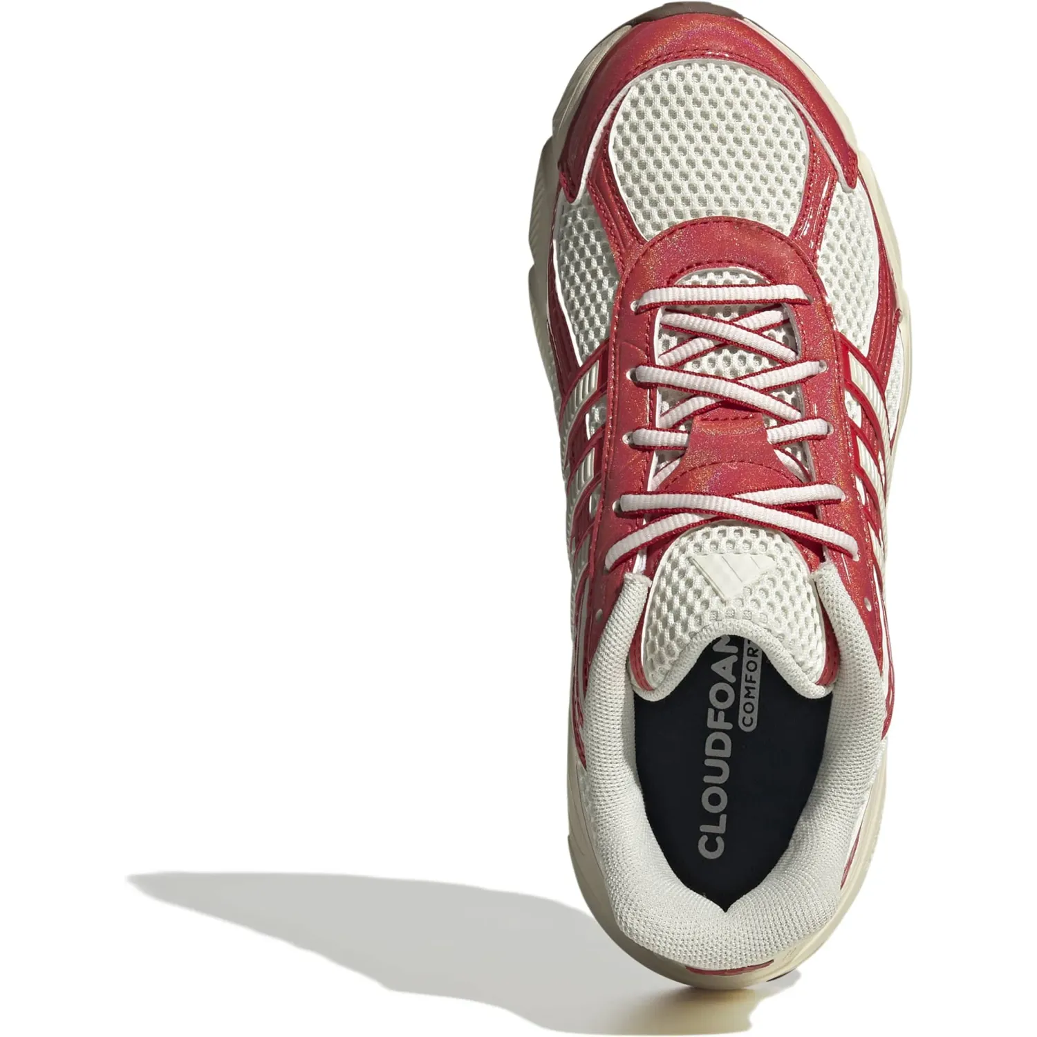 adidas Zapatillas Adidas Urbanas Mujer Technochaos 2000 color beige / rojo | Platanitos