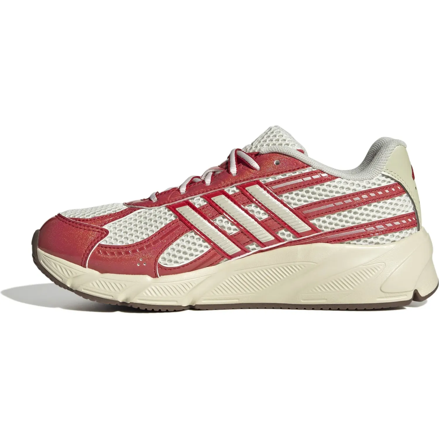 adidas Zapatillas Adidas Urbanas Mujer Technochaos 2000 color beige / rojo | Platanitos