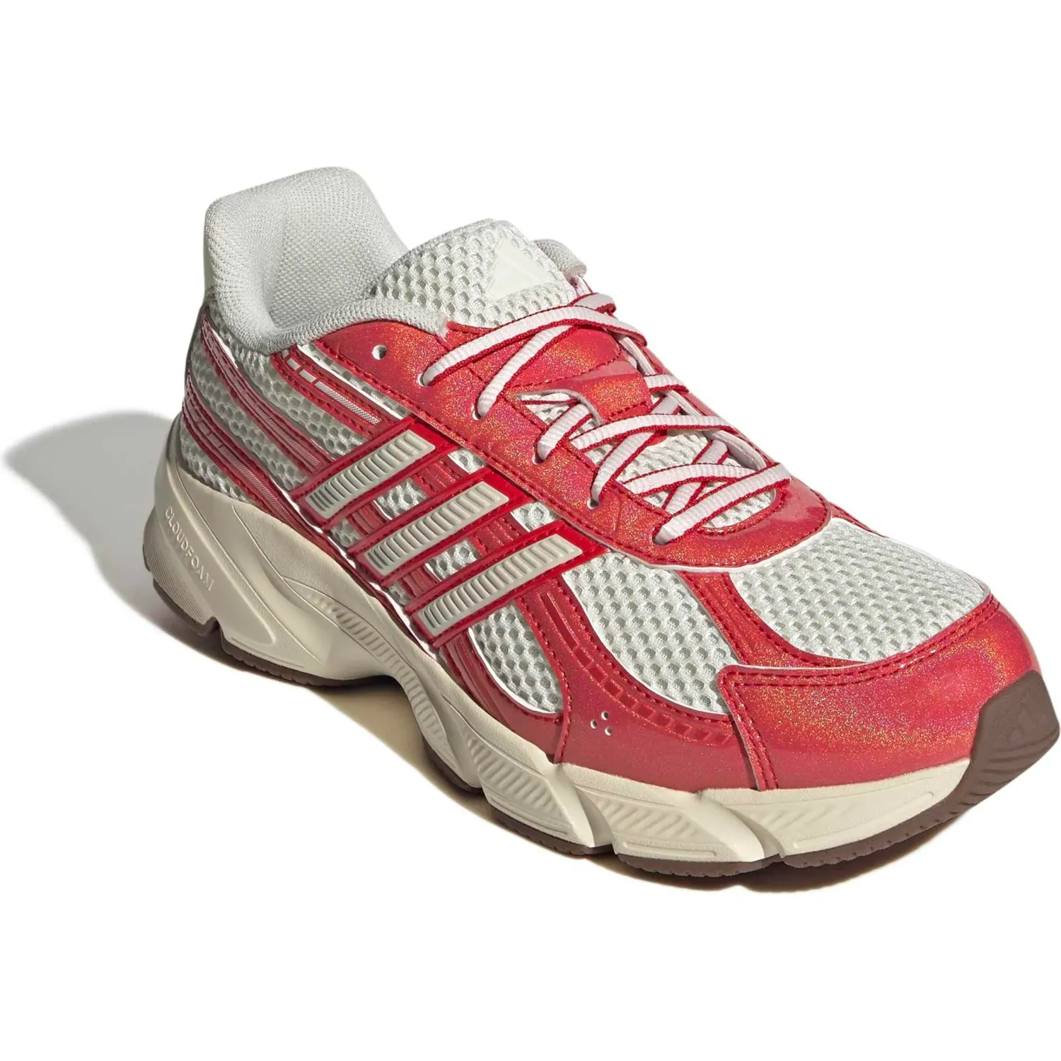 adidas Zapatillas Adidas Urbanas Mujer Technochaos 2000 color beige / rojo | Platanitos
