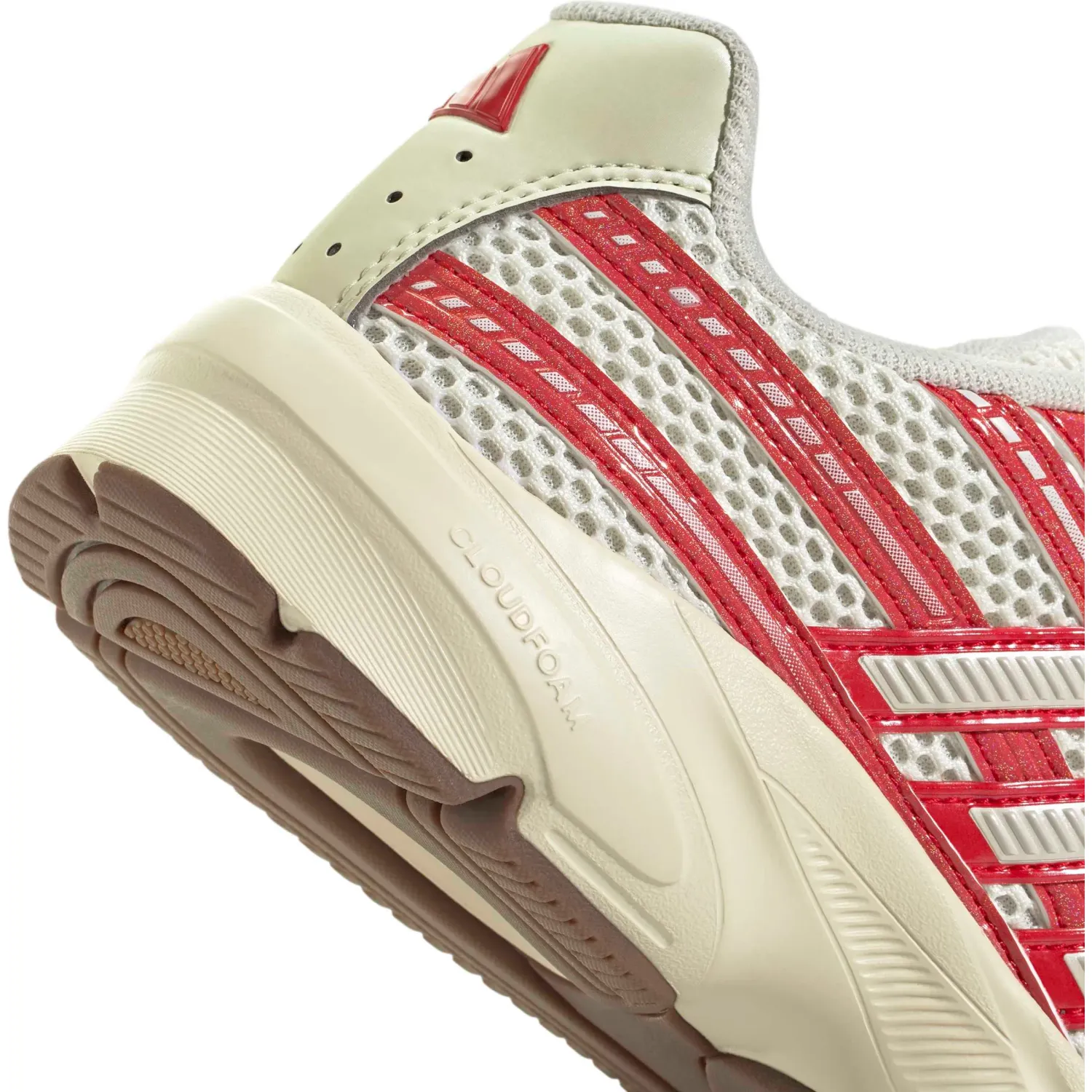 adidas Zapatillas Adidas Urbanas Mujer Technochaos 2000 color beige / rojo | Platanitos
