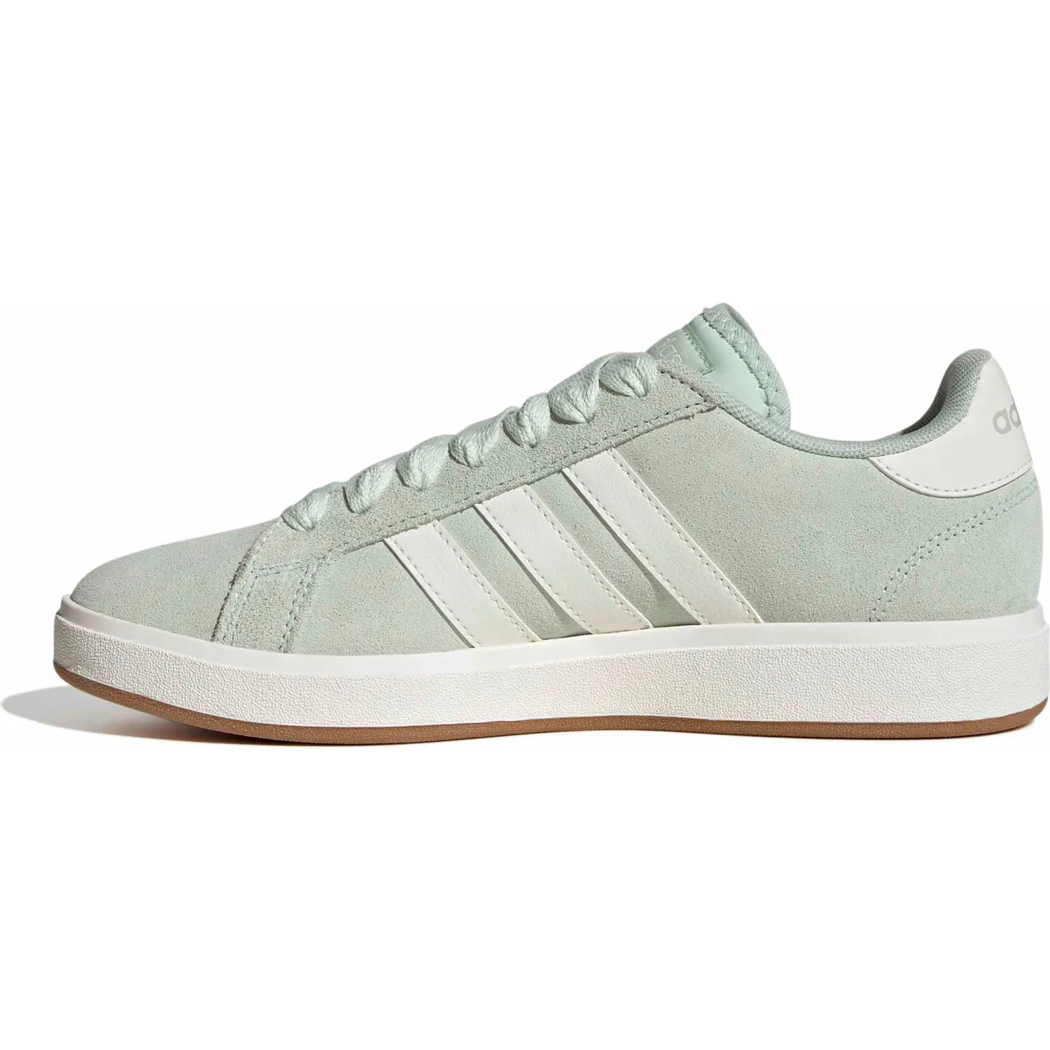 Zapatillas Adidas Urbanas Mujer Grand Court Base 00s color verde agua | Platanitos