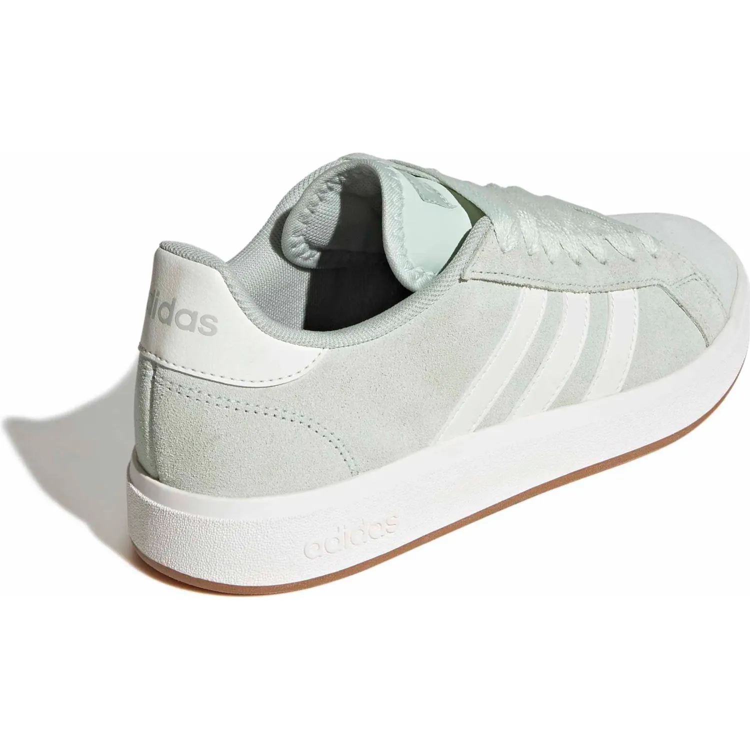 Zapatillas Adidas Urbanas Mujer Grand Court Base 00s color verde agua | Platanitos