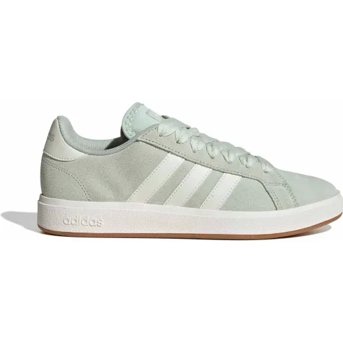 Zapatillas Adidas Urbanas Mujer Grand Court Base 00s color verde | Platanitos