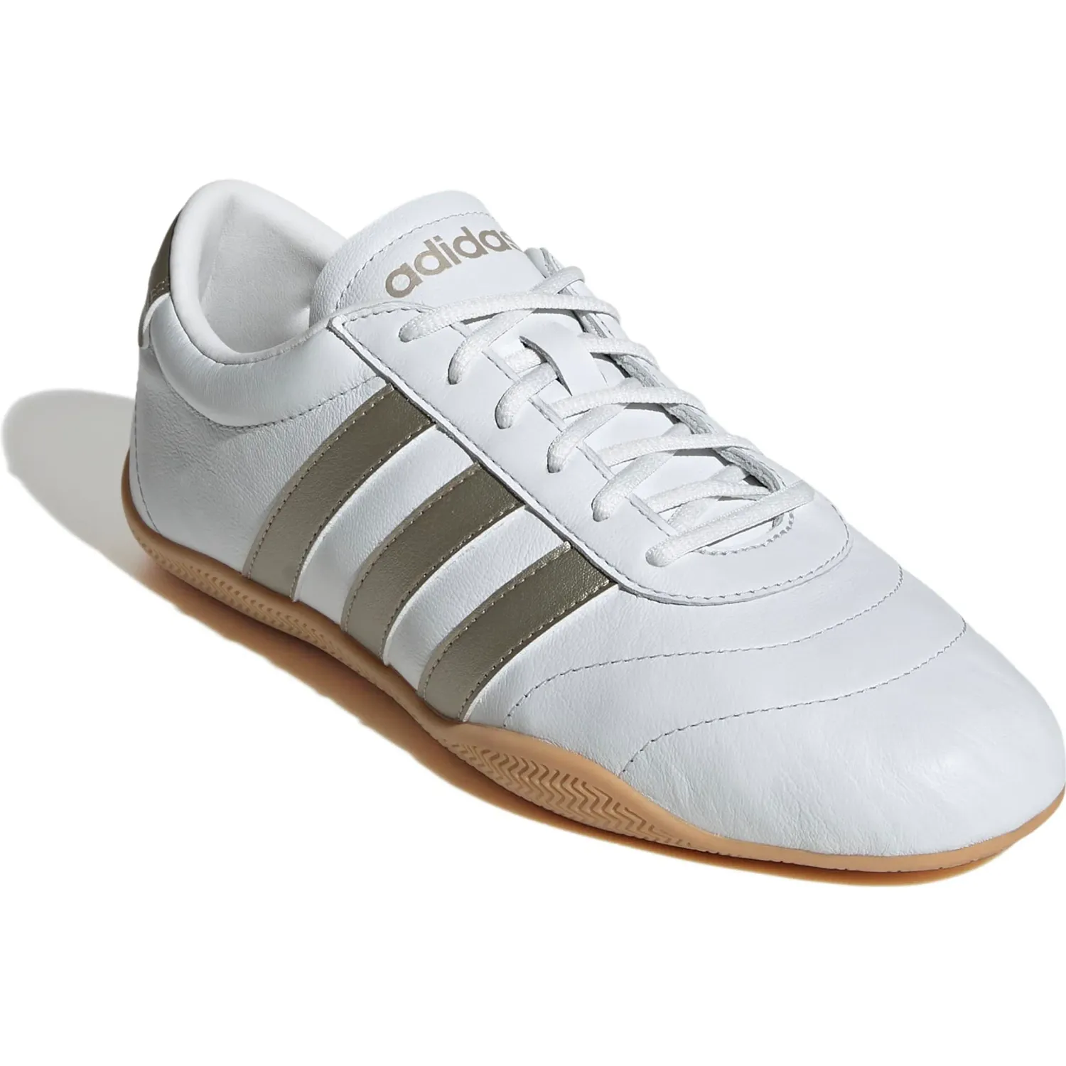 Zapatillas Adidas Urbanas Mujer Grand Court Lo color blanco / plateado | Platanitos