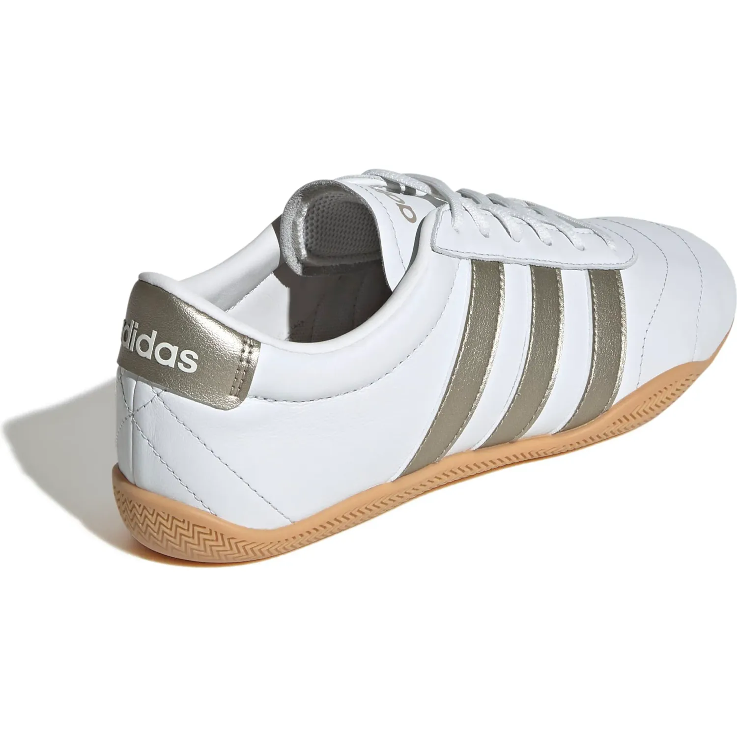 Zapatillas Adidas Urbanas Mujer Grand Court Lo color blanco / plateado | Platanitos