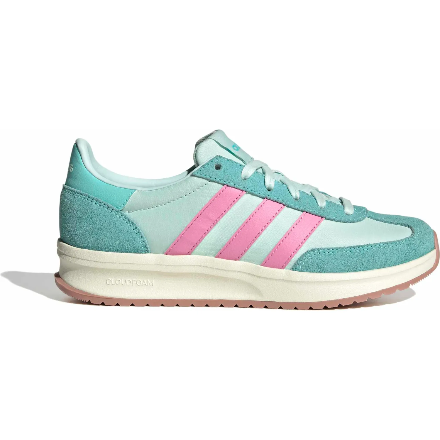 Zapatillas Adidas Urbanas Mujer Run 70s 2.0 color menta / rosado | Platanitos