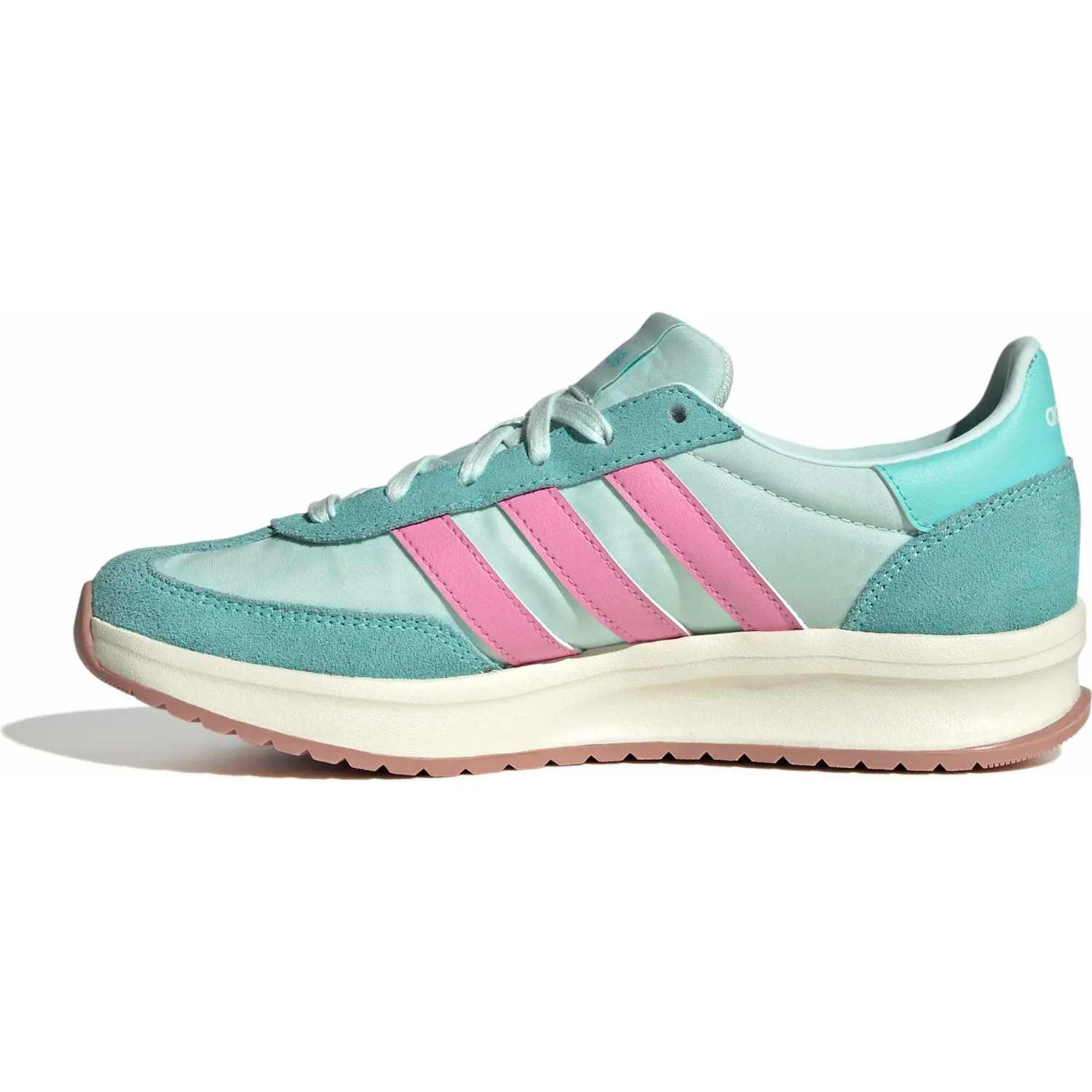 Zapatillas Adidas Urbanas Mujer Run 70s 2.0 color menta / rosado | Platanitos