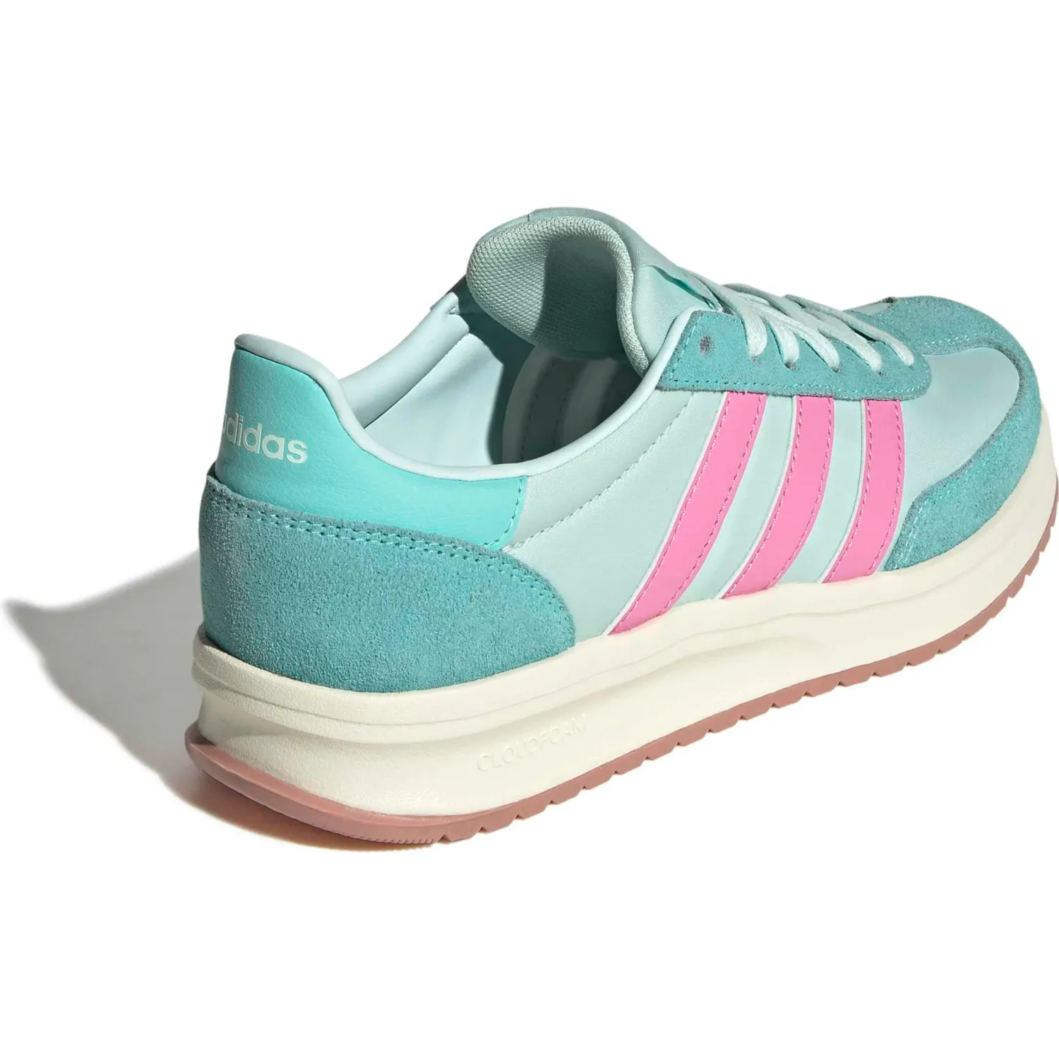 Zapatillas Adidas Urbanas Mujer Run 70s 2.0 color menta / rosado | Platanitos