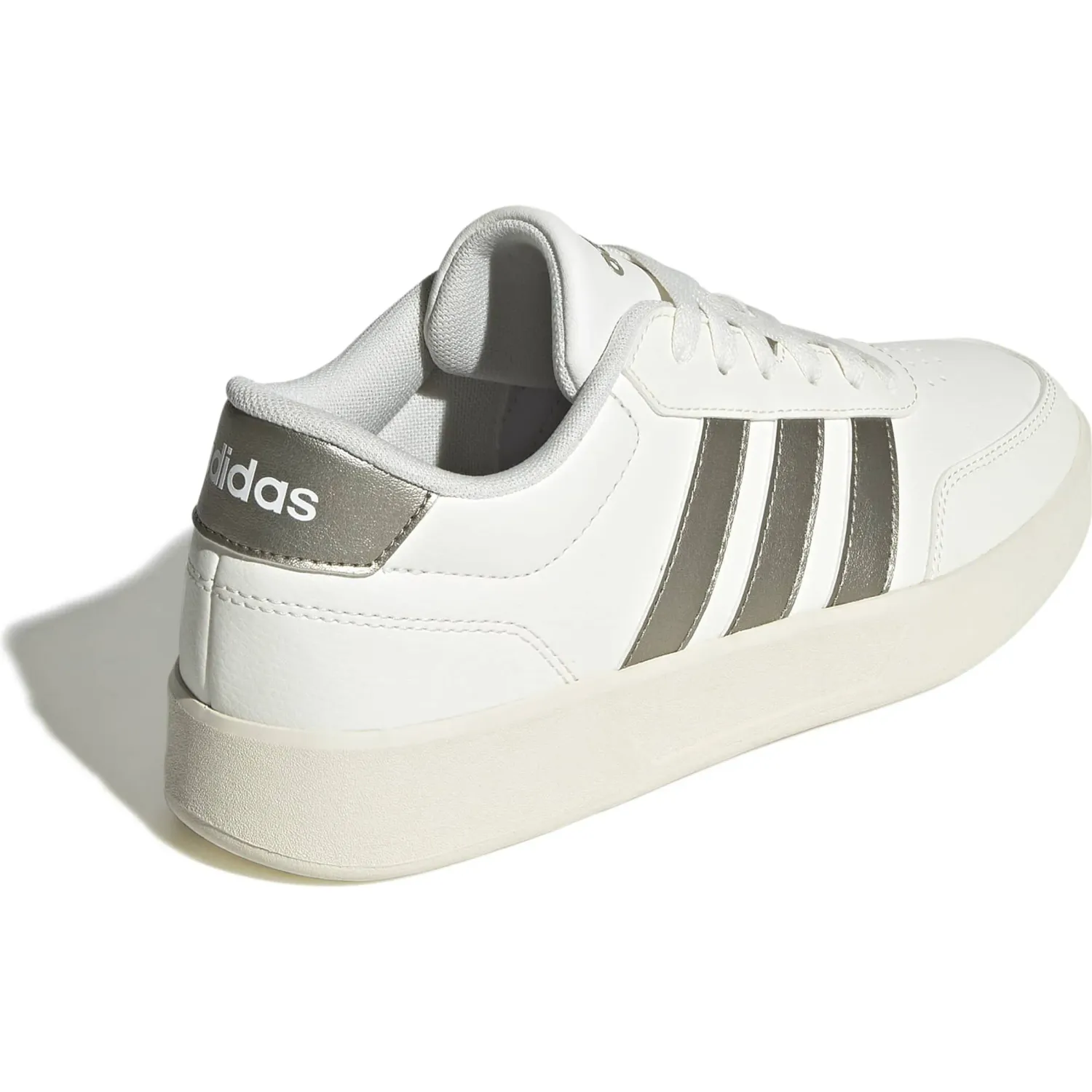 Zapatillas Adidas Urbanas Mujer Breaknet 3.0 color beige / plateado | Platanitos