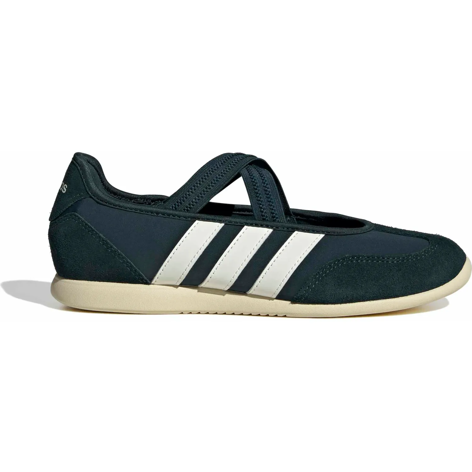 adidas Zapatillas Adidas Urbanas Mujer Barreda Mary Jane color negro / blanco | Platanitos