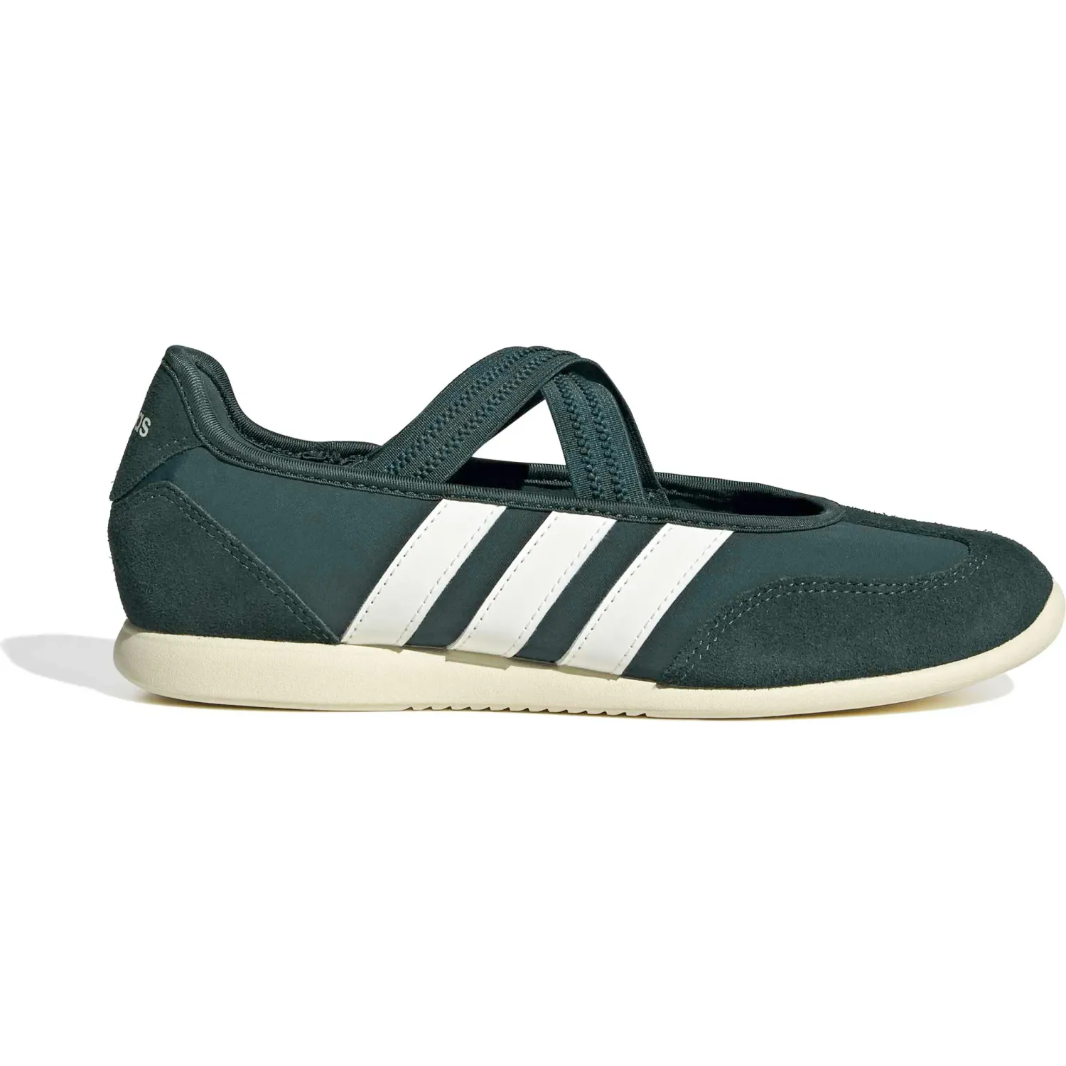 Zapatillas Adidas Urbanas Mujer Barreda Mary Jane color verde / blanco | Platanitos