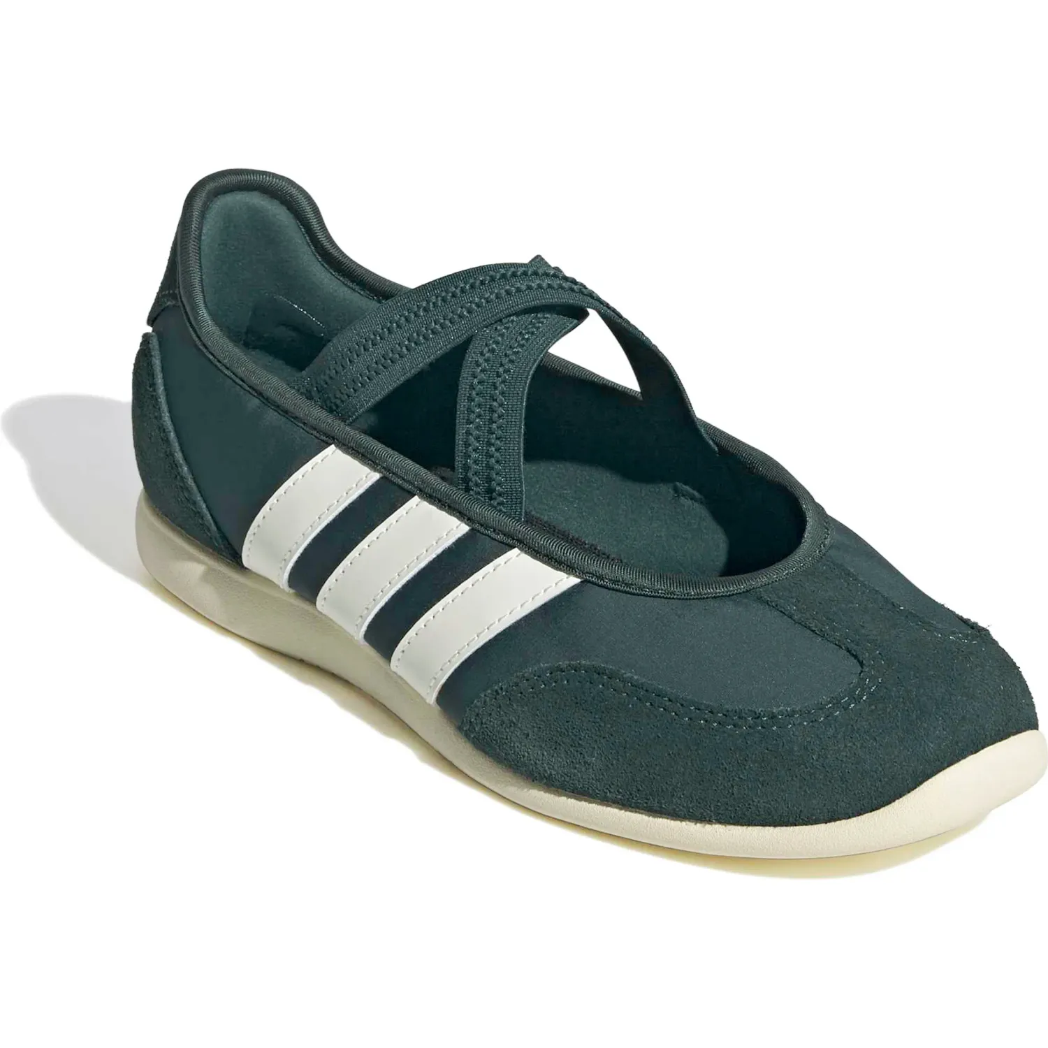 Zapatillas Adidas Urbanas Mujer Barreda Mary Jane color verde / blanco | Platanitos