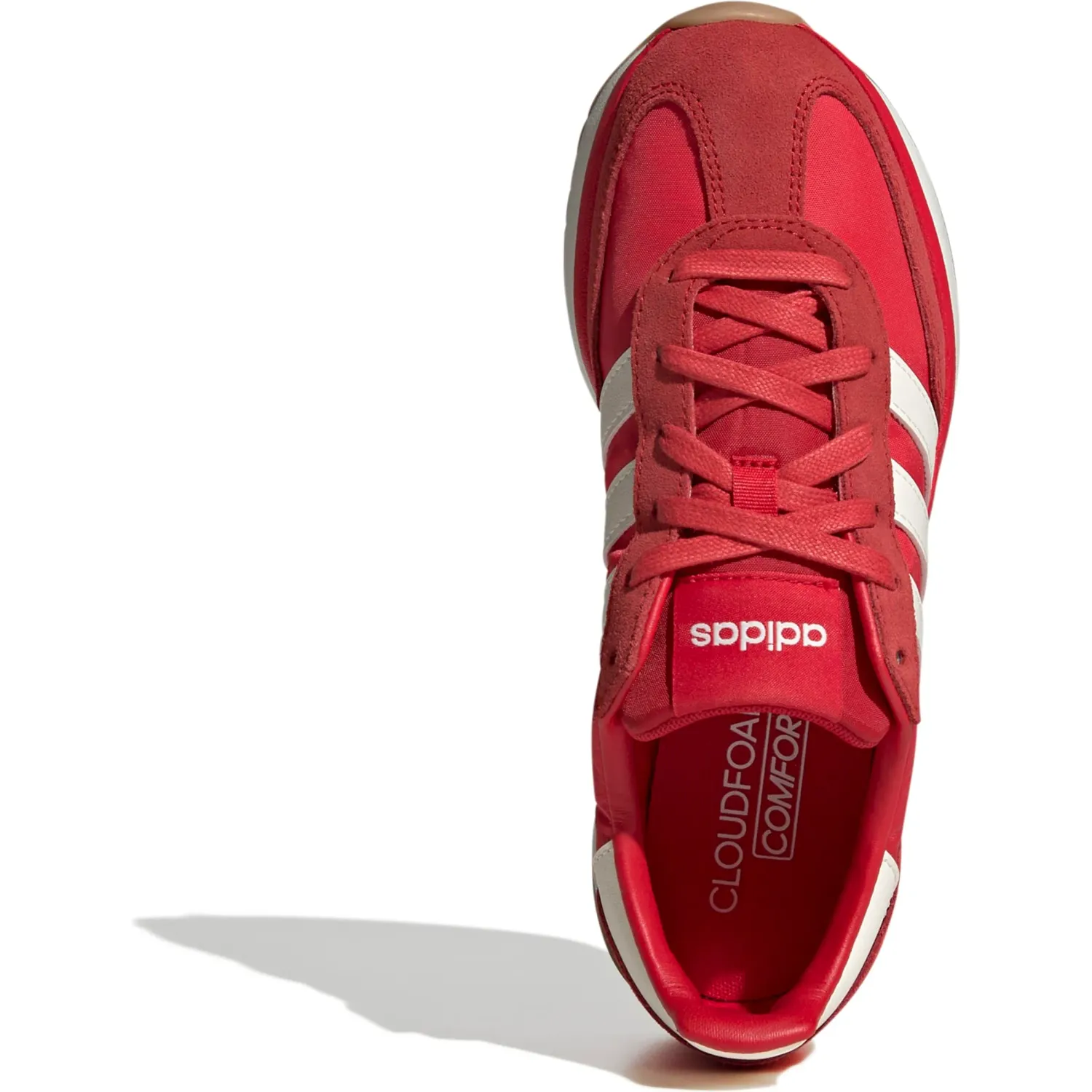 Zapatillas Adidas Urbanas Mujer Run 70s 2.0 color rojo / blanco | Platanitos