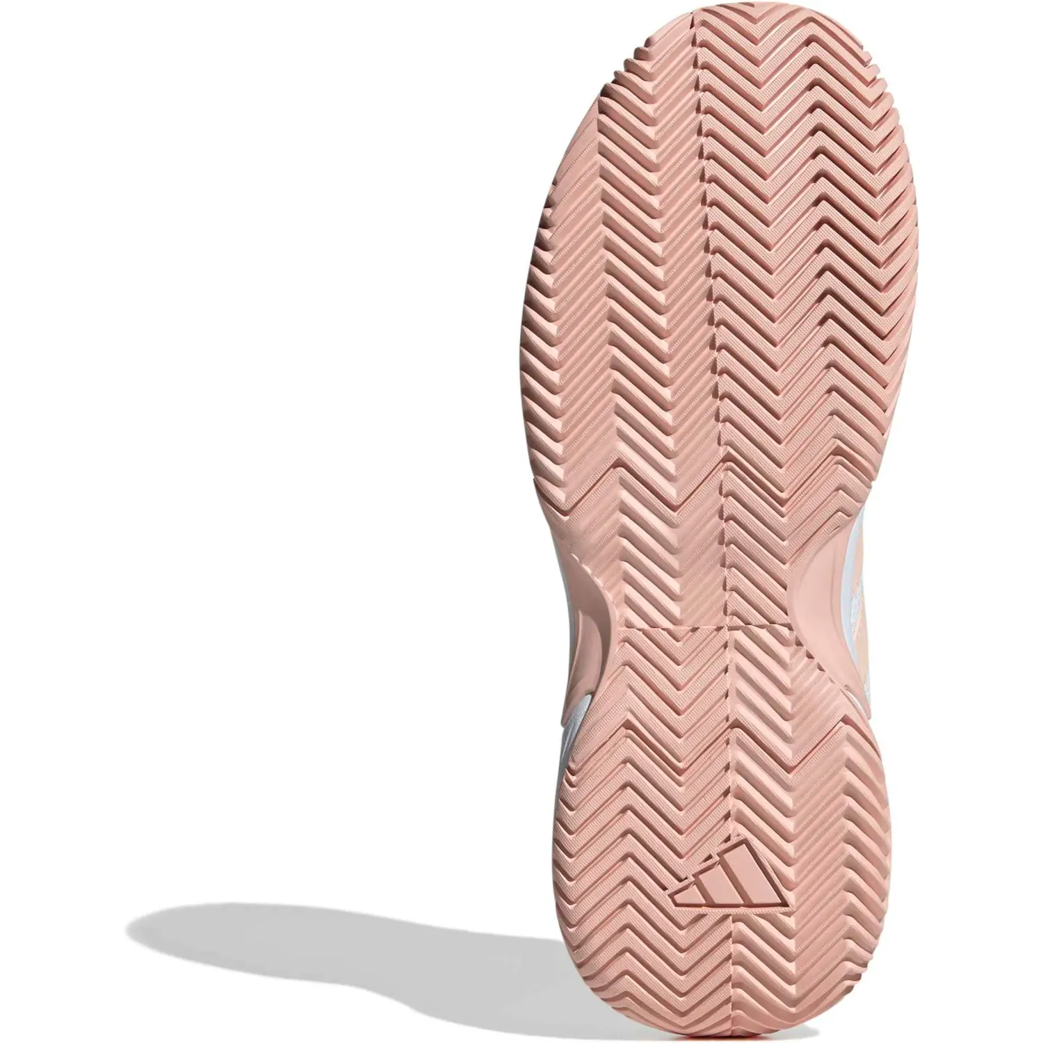 Zapatillas Adidas De Tenis Mujer Gamecourt 2 W color blanco/nude | Platanitos