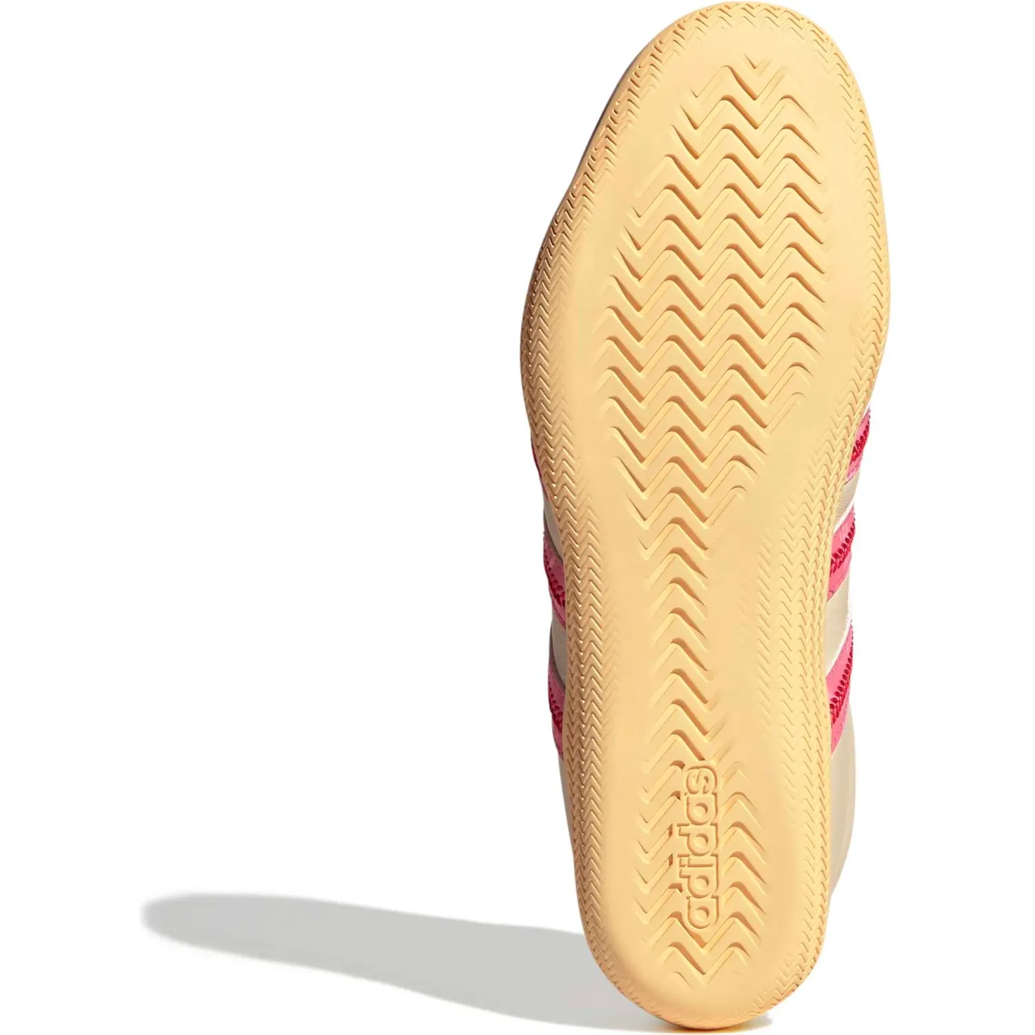 Zapatillas Adidas Urbanas Mujer Grand Court Lo color vainilla / fucsia | Platanitos