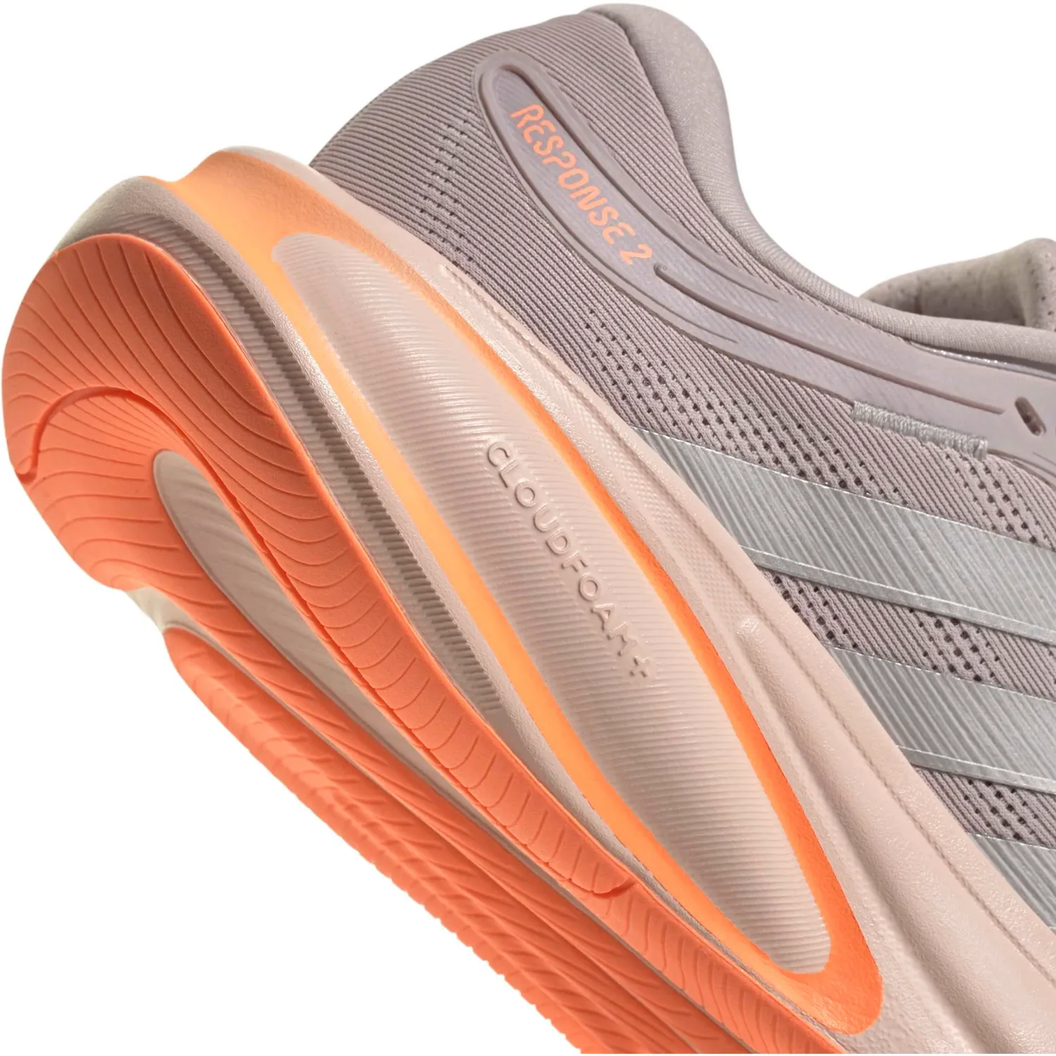 Zapatillas Adidas Running Mujer Response 2 W color morado | Platanitos