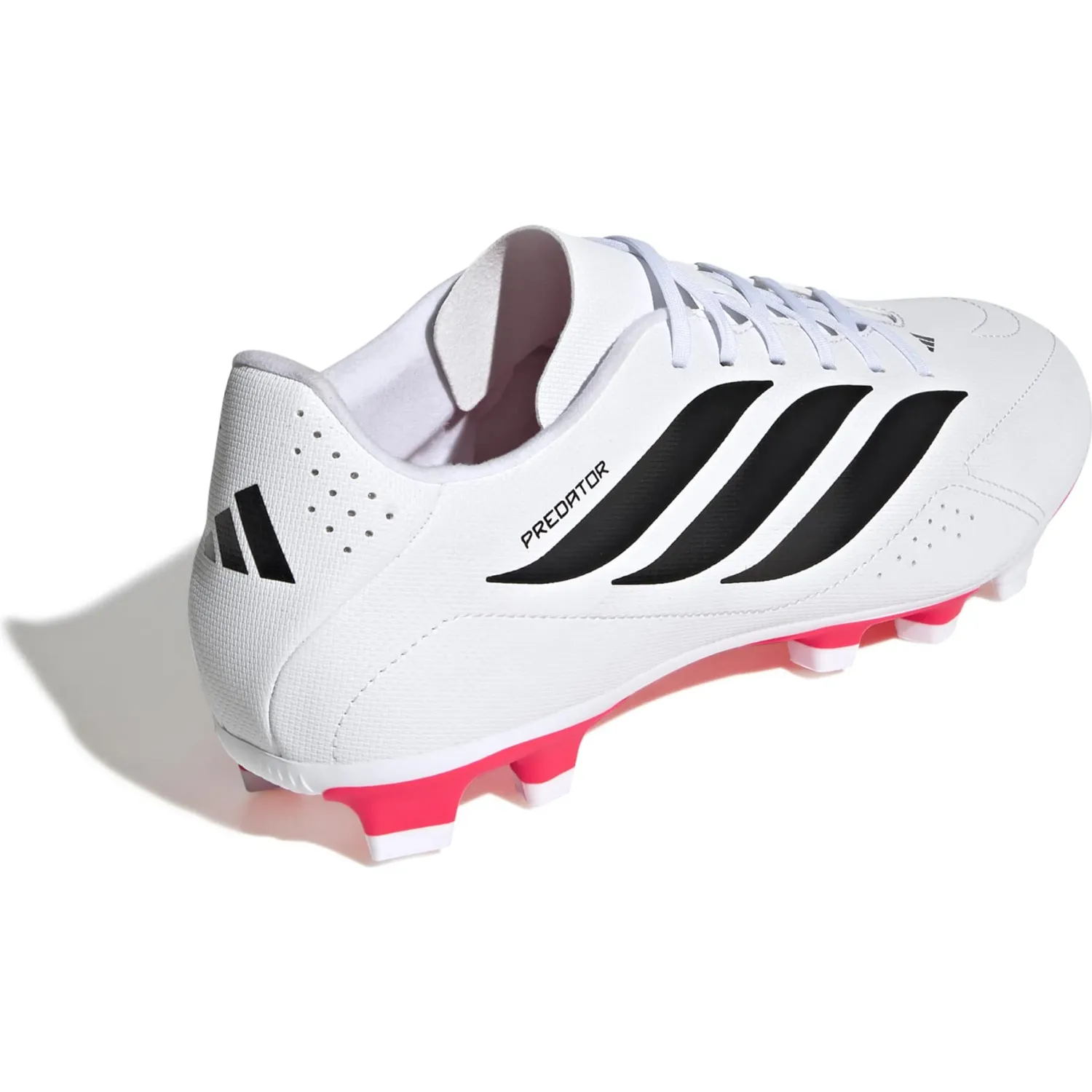 Zapatillas Adidas De Futbol Unisex Predator Essentials 26.5 Fg color blanco / negro | Platanitos