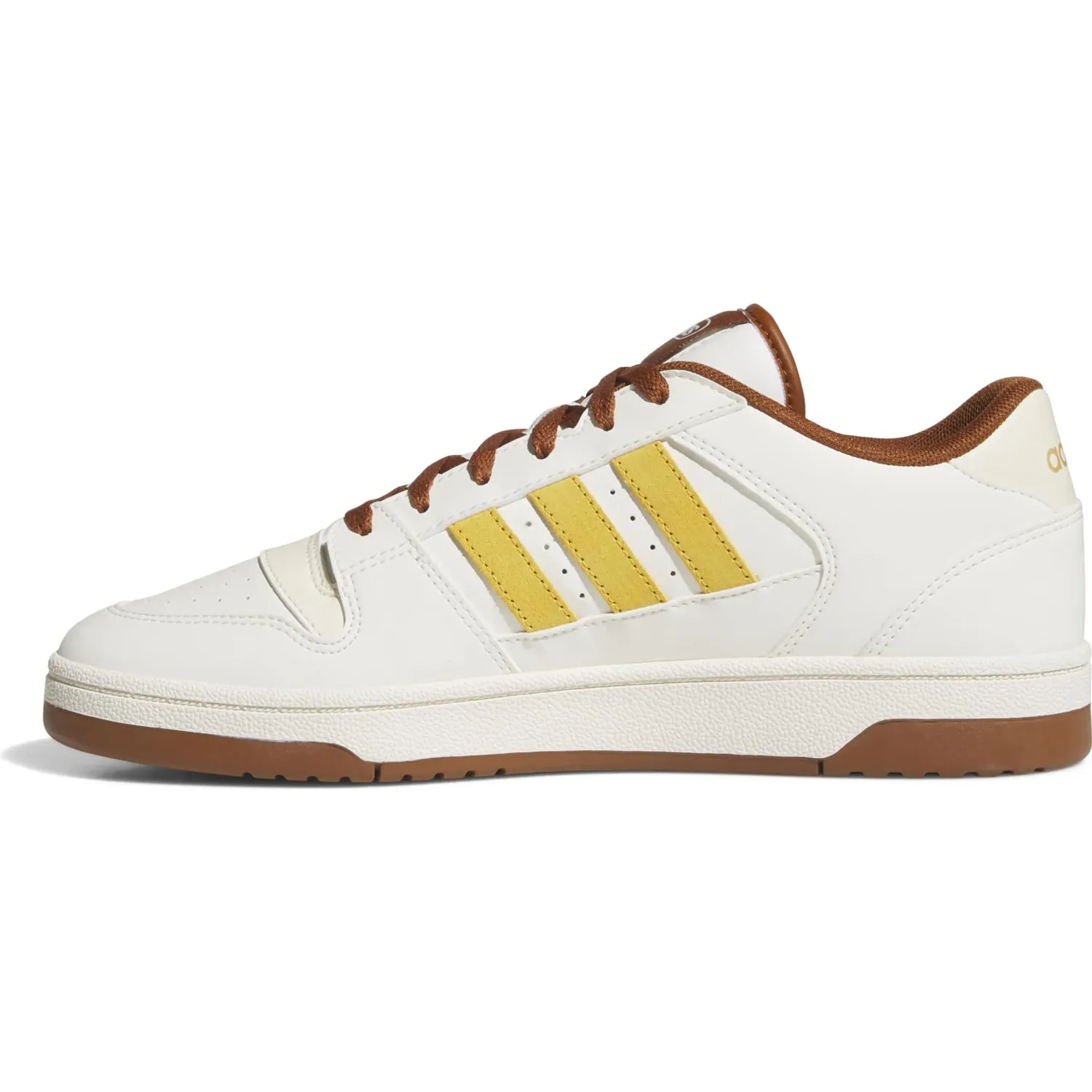 adidas Zapatillas Adidas Urbanas Unisex Break Start color blanco / mostaza | Platanitos