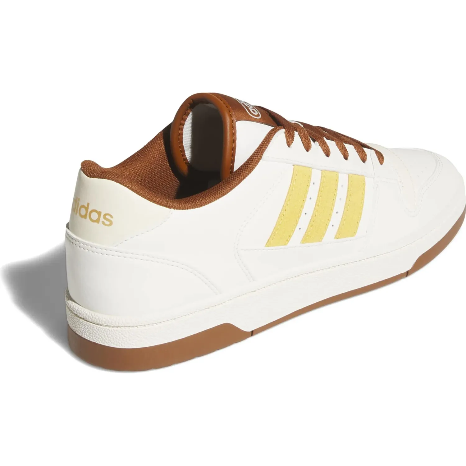 adidas Zapatillas Adidas Urbanas Unisex Break Start color blanco / mostaza | Platanitos