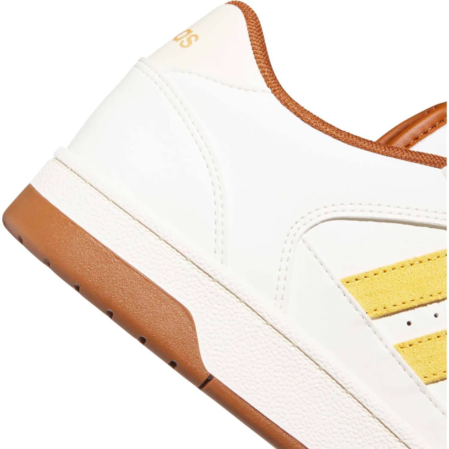 adidas Zapatillas Adidas Urbanas Unisex Break Start color blanco / mostaza | Platanitos