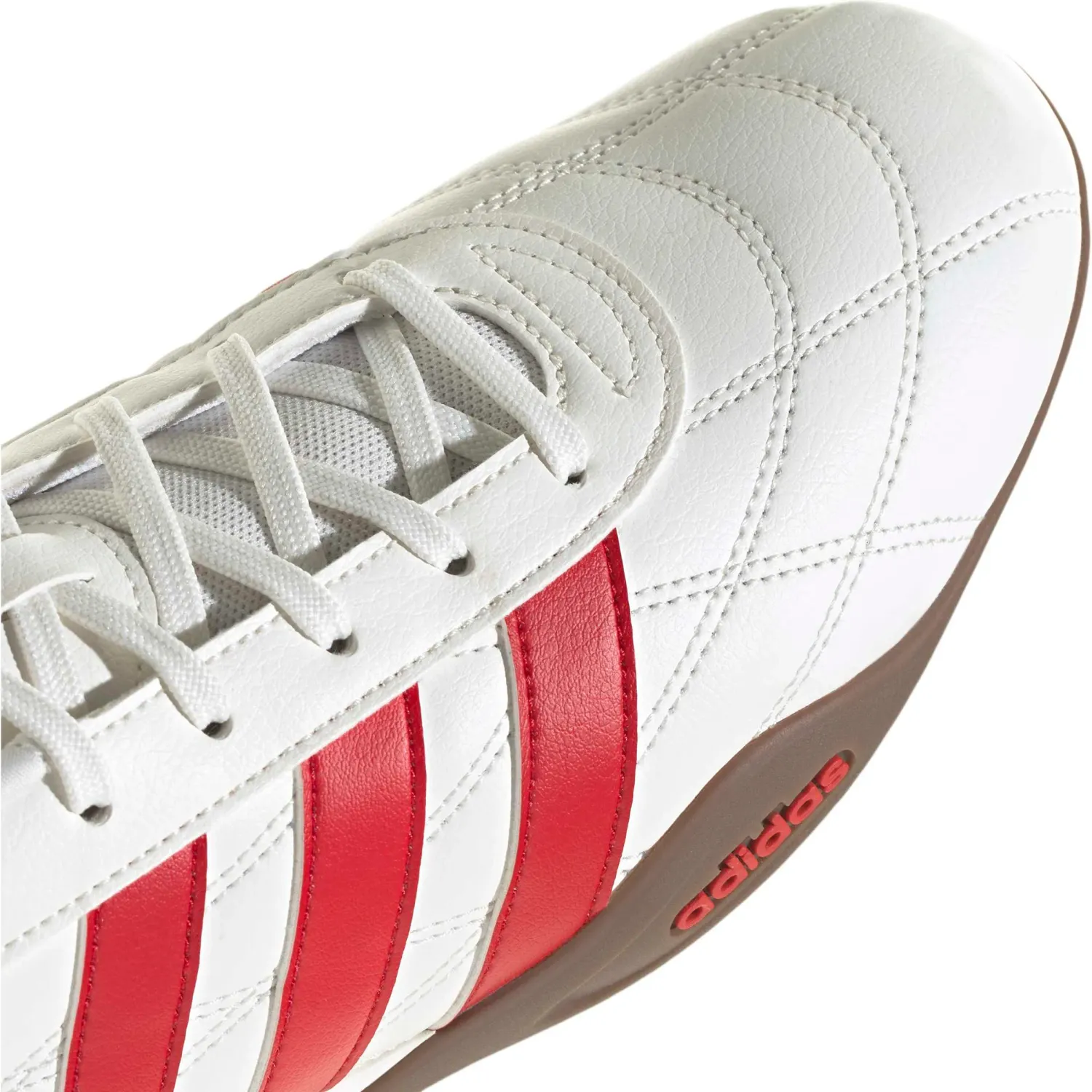 Zapatillas Adidas Urbanas Hombre Adipista color blanco / rojo | Platanitos