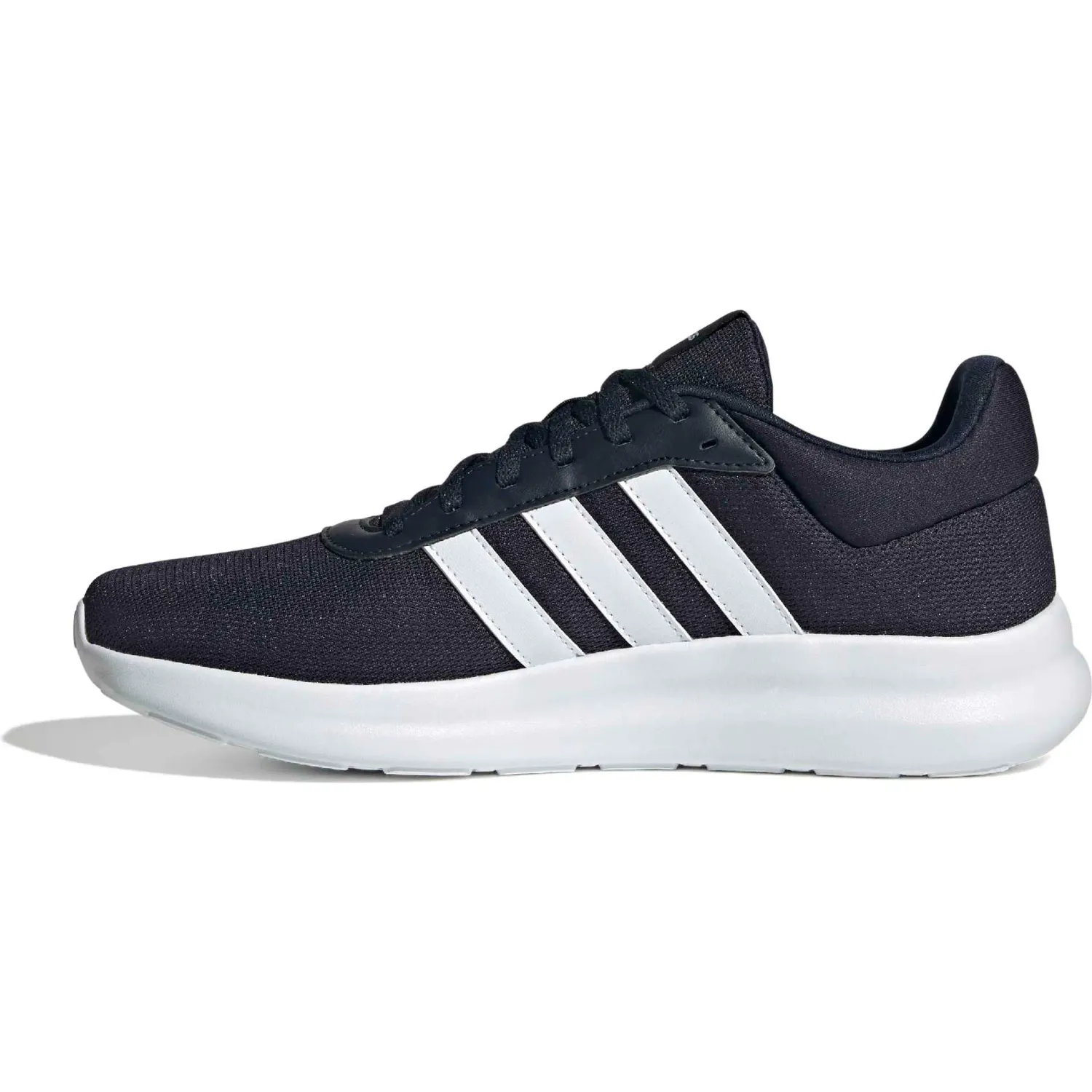 Zapatillas Adidas Urbanas Hombre Lite Racer 4.0 color navy / blanco | Platanitos