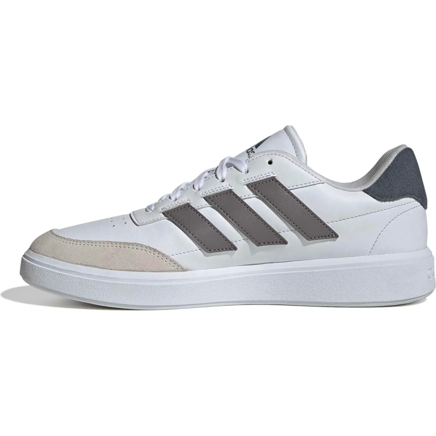 Zapatillas Adidas Urbanas Hombre Courtblock color blanco / gris | Platanitos