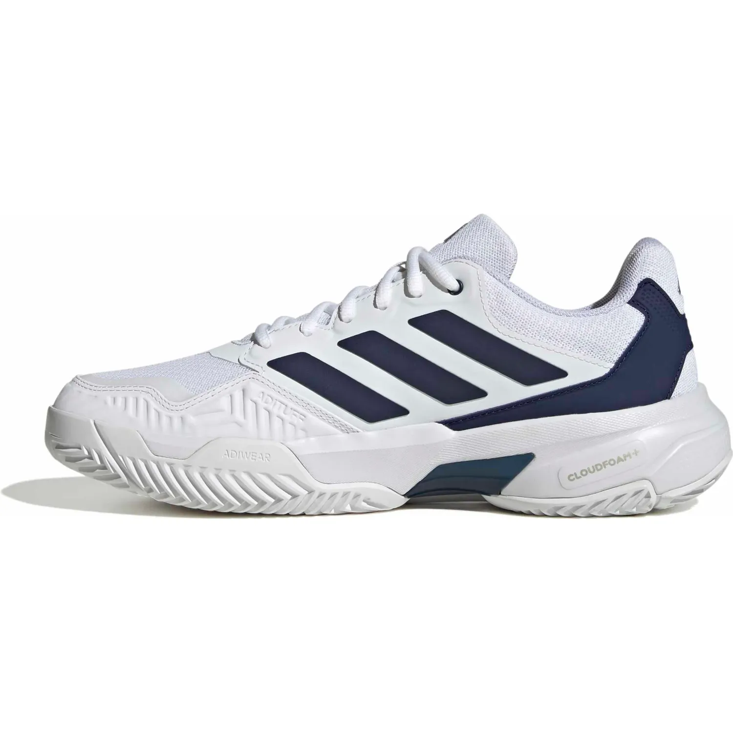 Zapatillas Adidas De Tenis Hombre Courtjam Control 3 M color blanco / azul | Platanitos