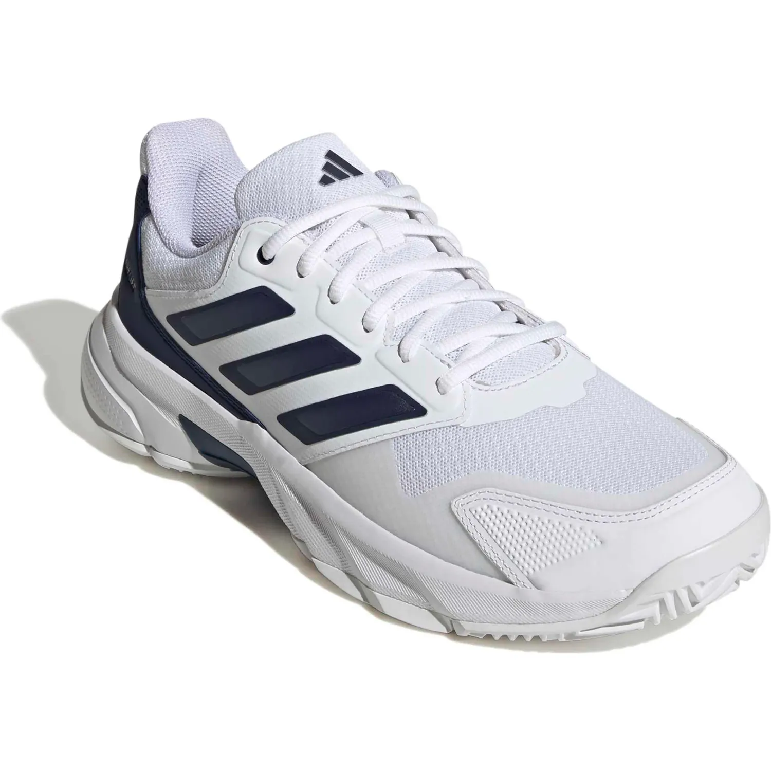 Zapatillas Adidas De Tenis Hombre Courtjam Control 3 M color blanco / azul | Platanitos