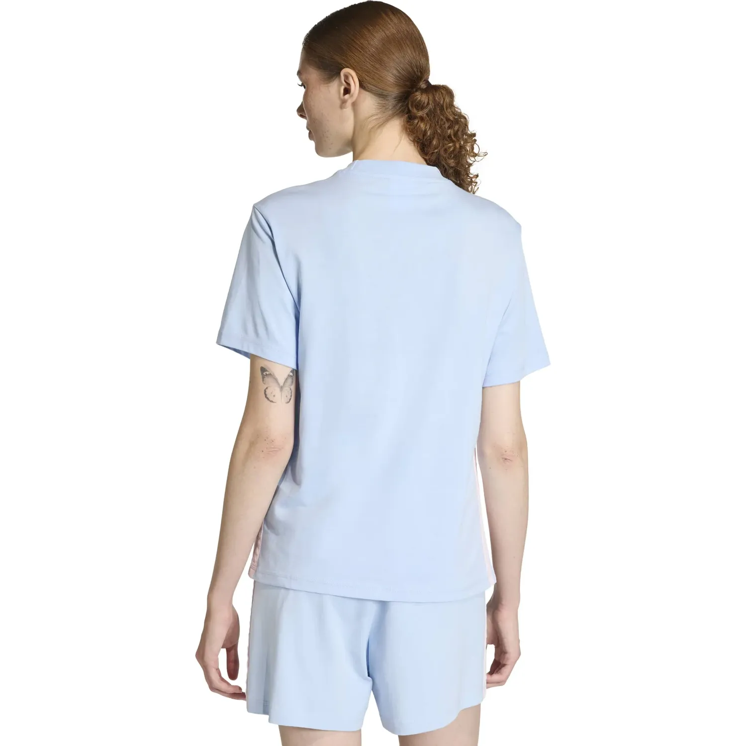 Polo Adidas Deportivo Mujer W 3s Sj T color celeste | Platanitos