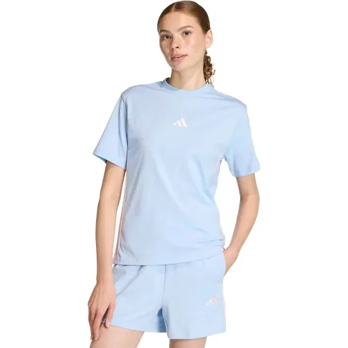 Mujer adidas Celeste Polo Deportivo Mujer W 3s Sj T