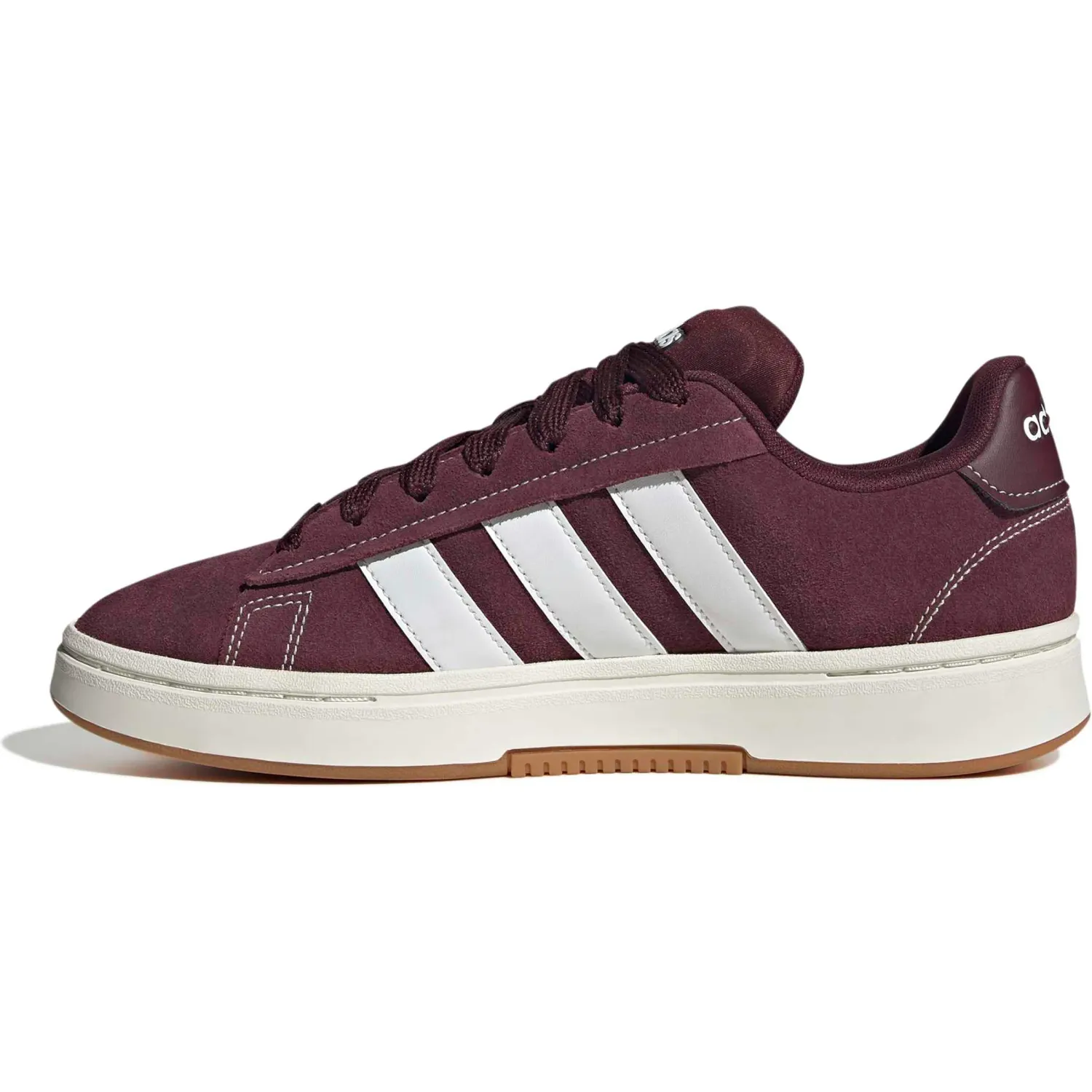 Zapatillas Adidas Urbanas Hombre Grand Court Alpha 00s color vino | Platanitos