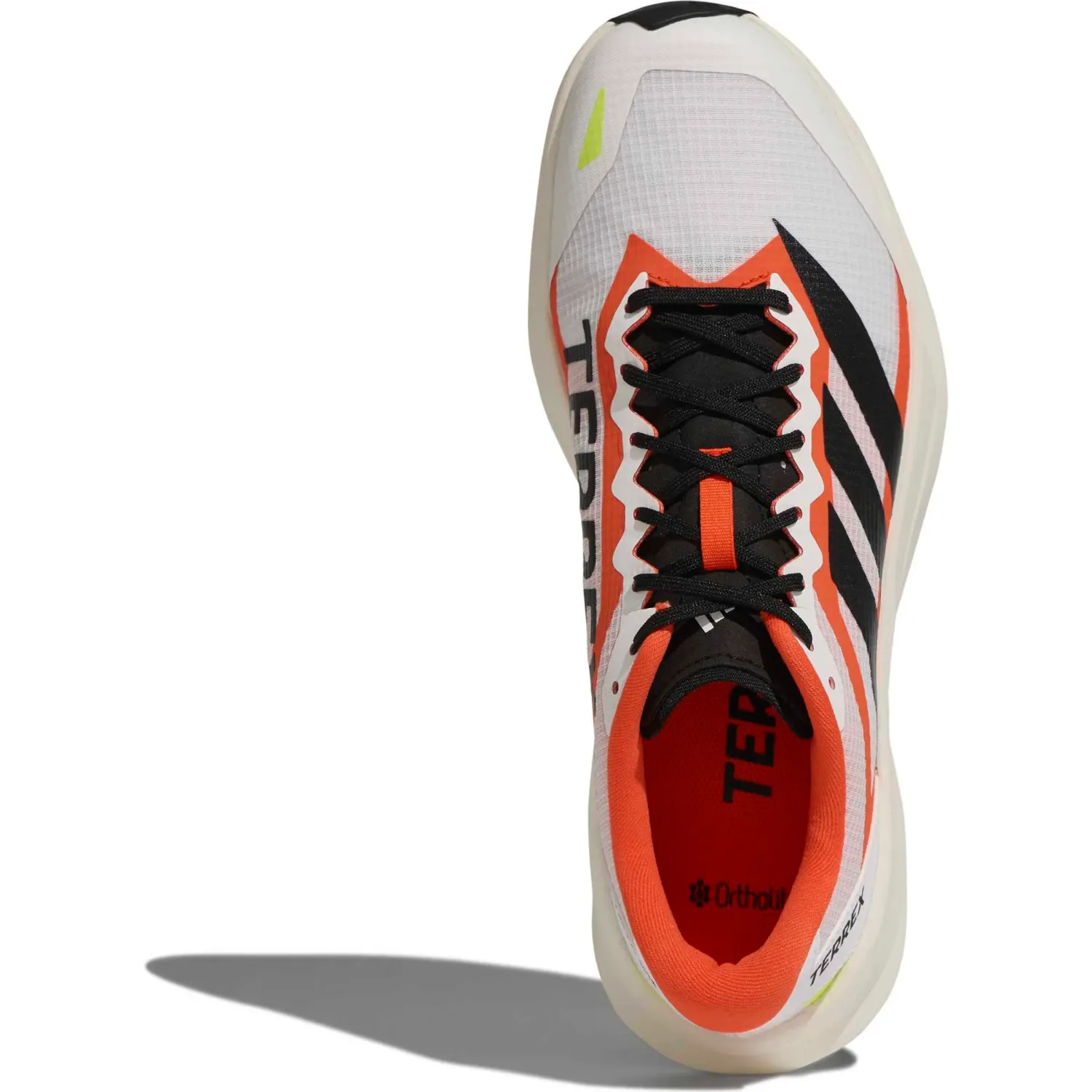 Zapatillas Adidas Trail Running Hombre Terrex Agravic Lite color beige / naranja | Platanitos