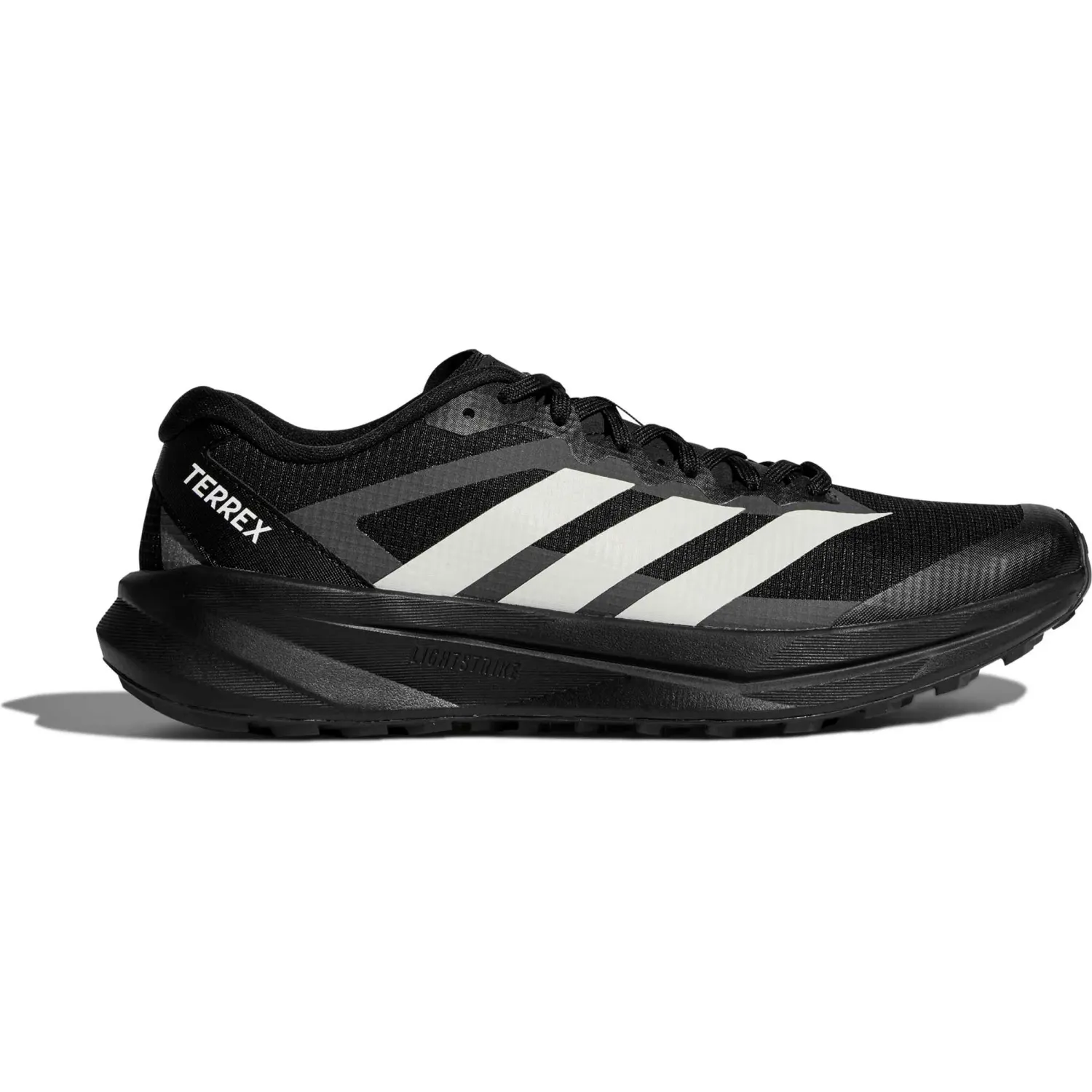 Zapatillas Adidas Trail Running Hombre Terrex Agravic Lite color negro/gris | Platanitos