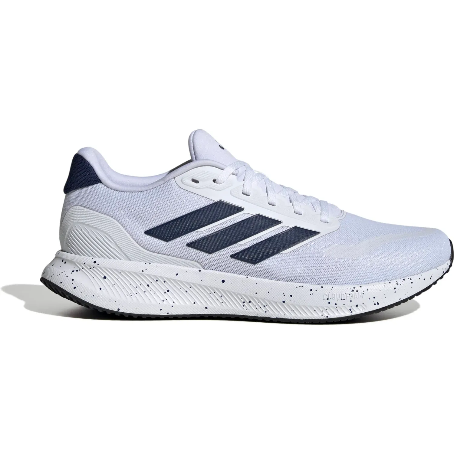 Zapatillas Adidas Running Hombre Runfalcon 5 color blanco / azul | Platanitos