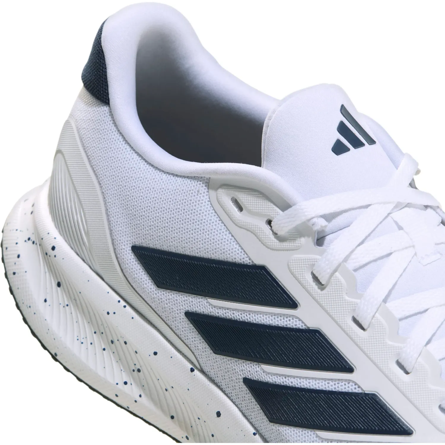 Zapatillas Adidas Running Hombre Runfalcon 5 color blanco / azul | Platanitos