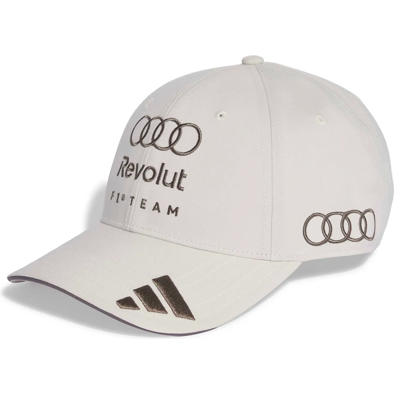 Gorro Adidas Deportivo Unisex Au Tm Bb Cap Motorsport color perla / plomo | Platanitos