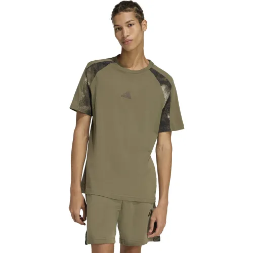 Hombre adidas  Polo Deportivo Hombre M Camo Print Te