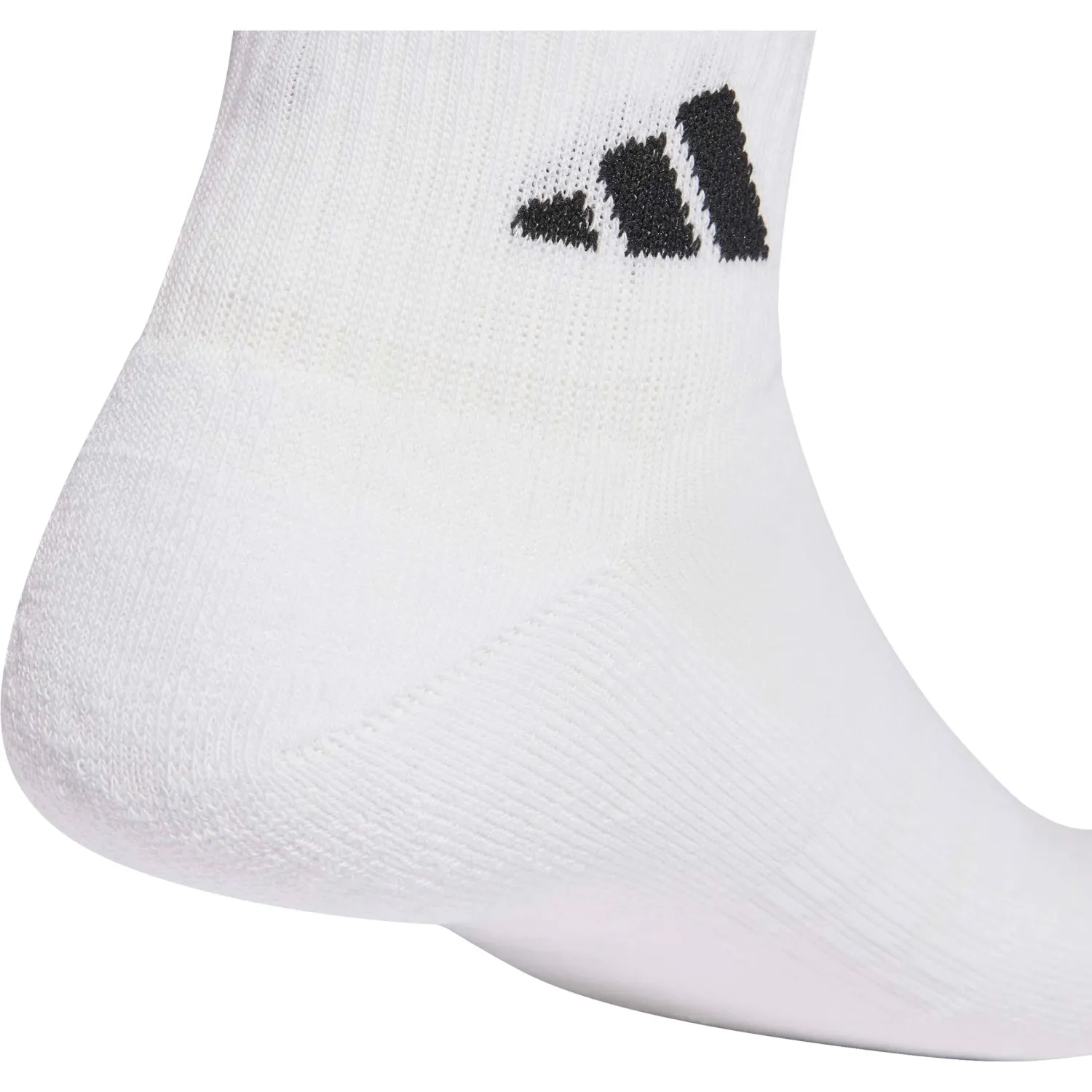 Pack Adidas De Medias Deportivas Unisex C Ess Ank 3p color blanco / negro | Platanitos