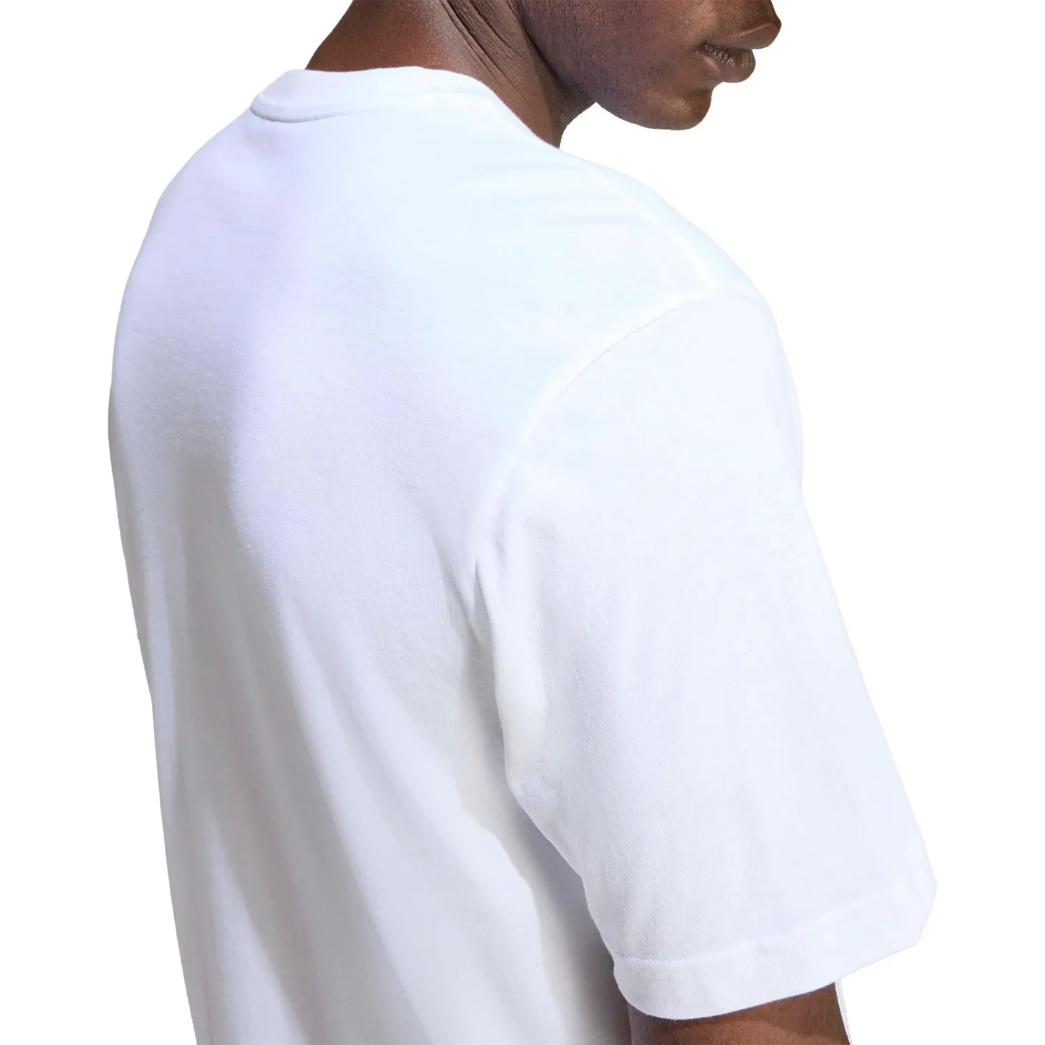 Polo Adidas Deportivo Hombre M Camo Pkt T color blanco / negro | Platanitos