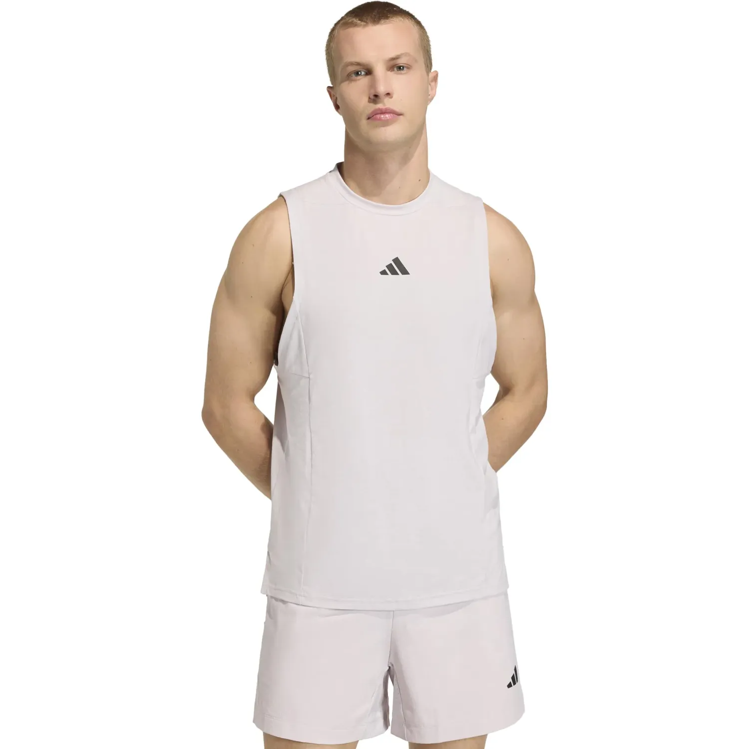 Bividi Adidas Training Hombre D4t Tank Aeroready color morado | Platanitos