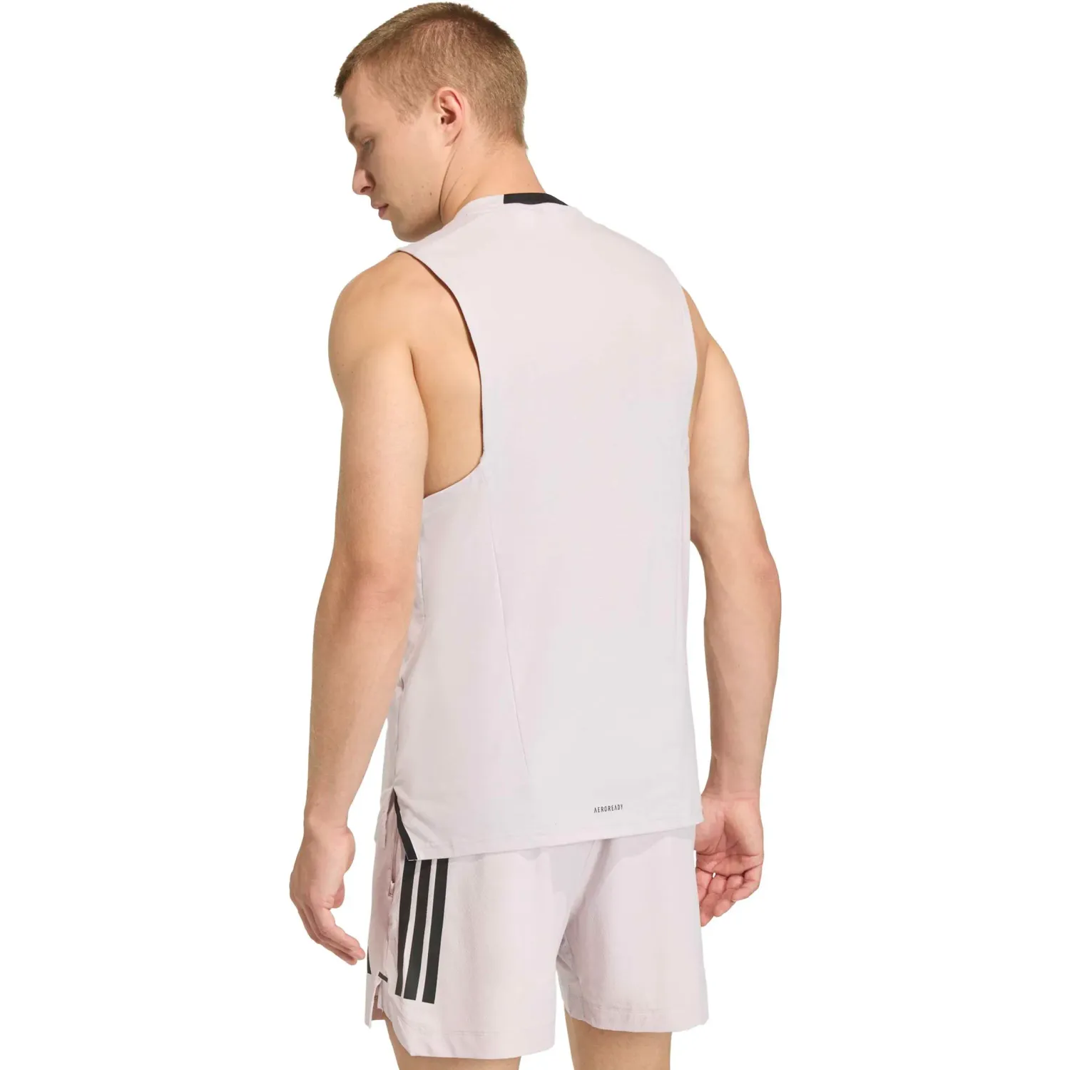 Bividi Adidas Training Hombre D4t Tank Aeroready color morado | Platanitos