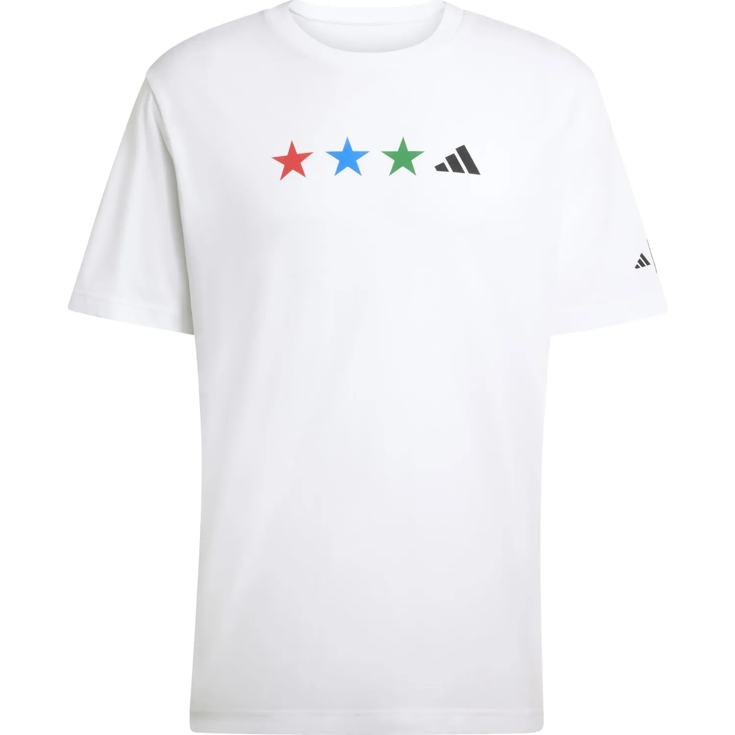 Polo Adidas Deportivo Hombre M Ftb Wc Map T color blanco / negro | Platanitos