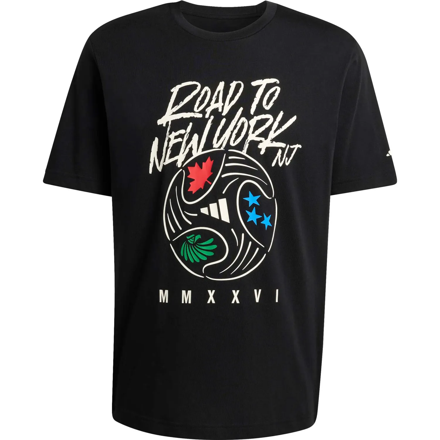 Polo Adidas Deportivo Hombre M Ftb Wc Ball T color negro | Platanitos