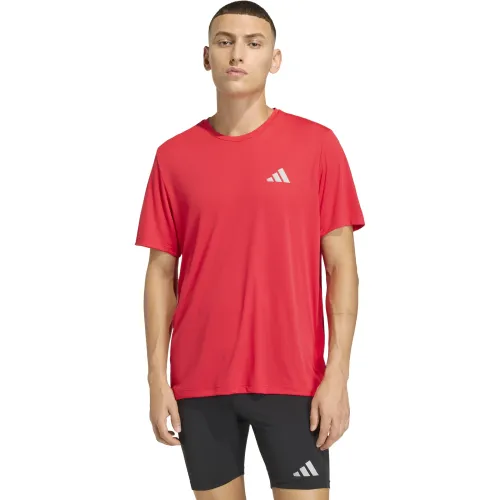 Hombre adidas Rojo Polo Running Hombre Run Ess Tee M Climacool